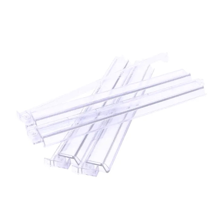Clear Mahjong Rack and Pusher - Set of 4