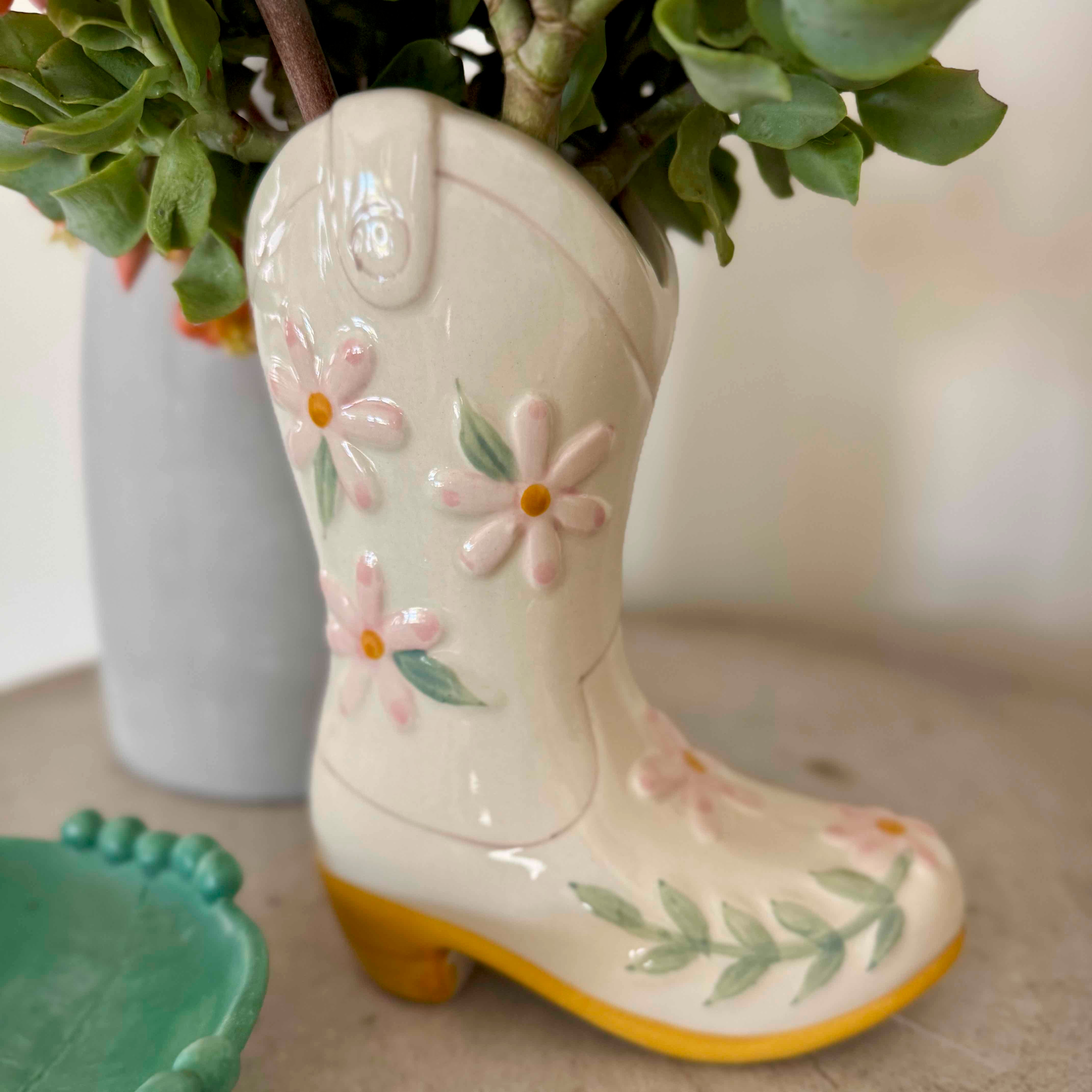 Cowgirl Vase