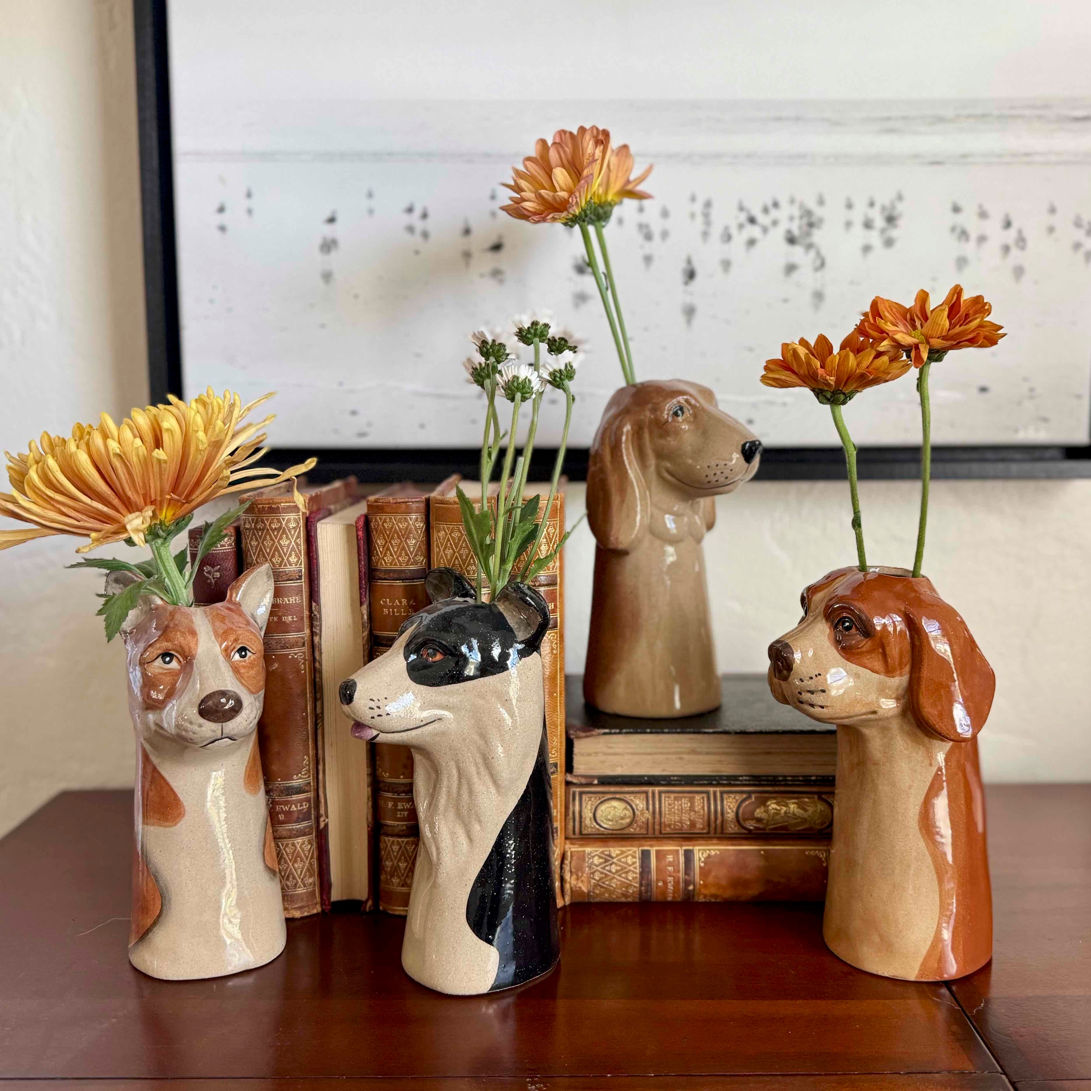 Dog Breed Vases