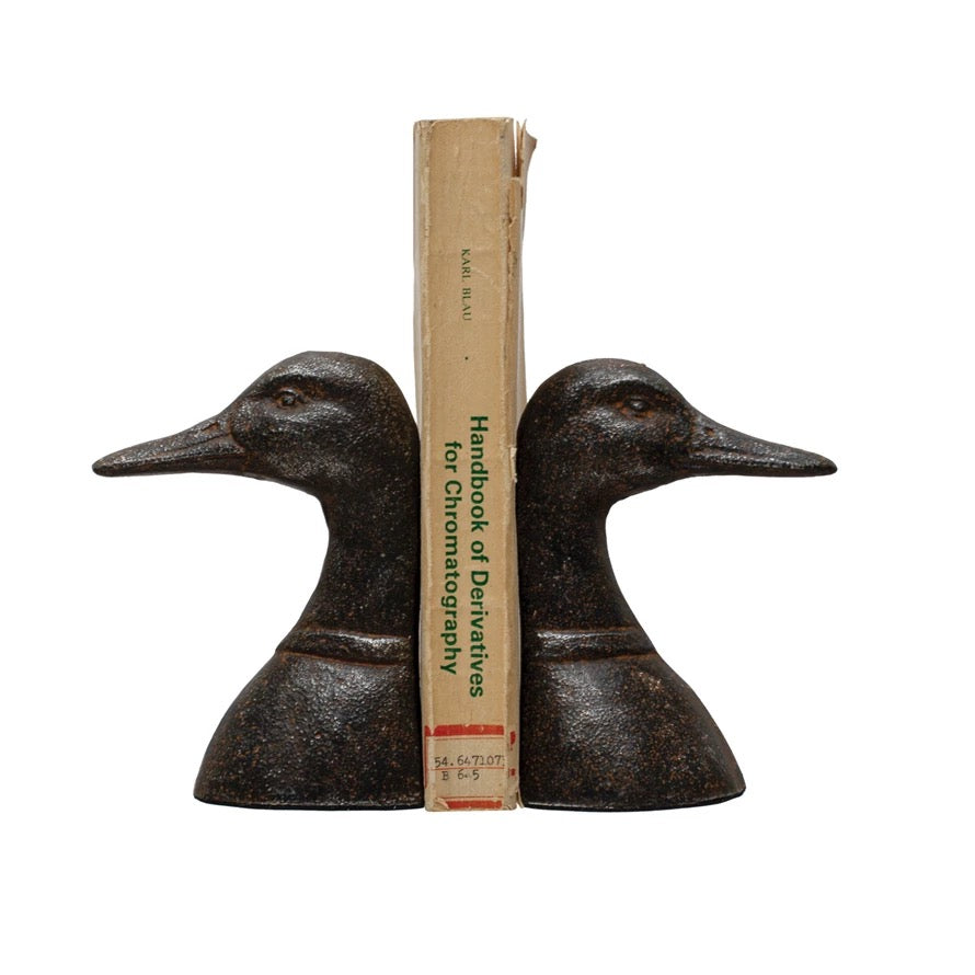 Duck Head Bookends