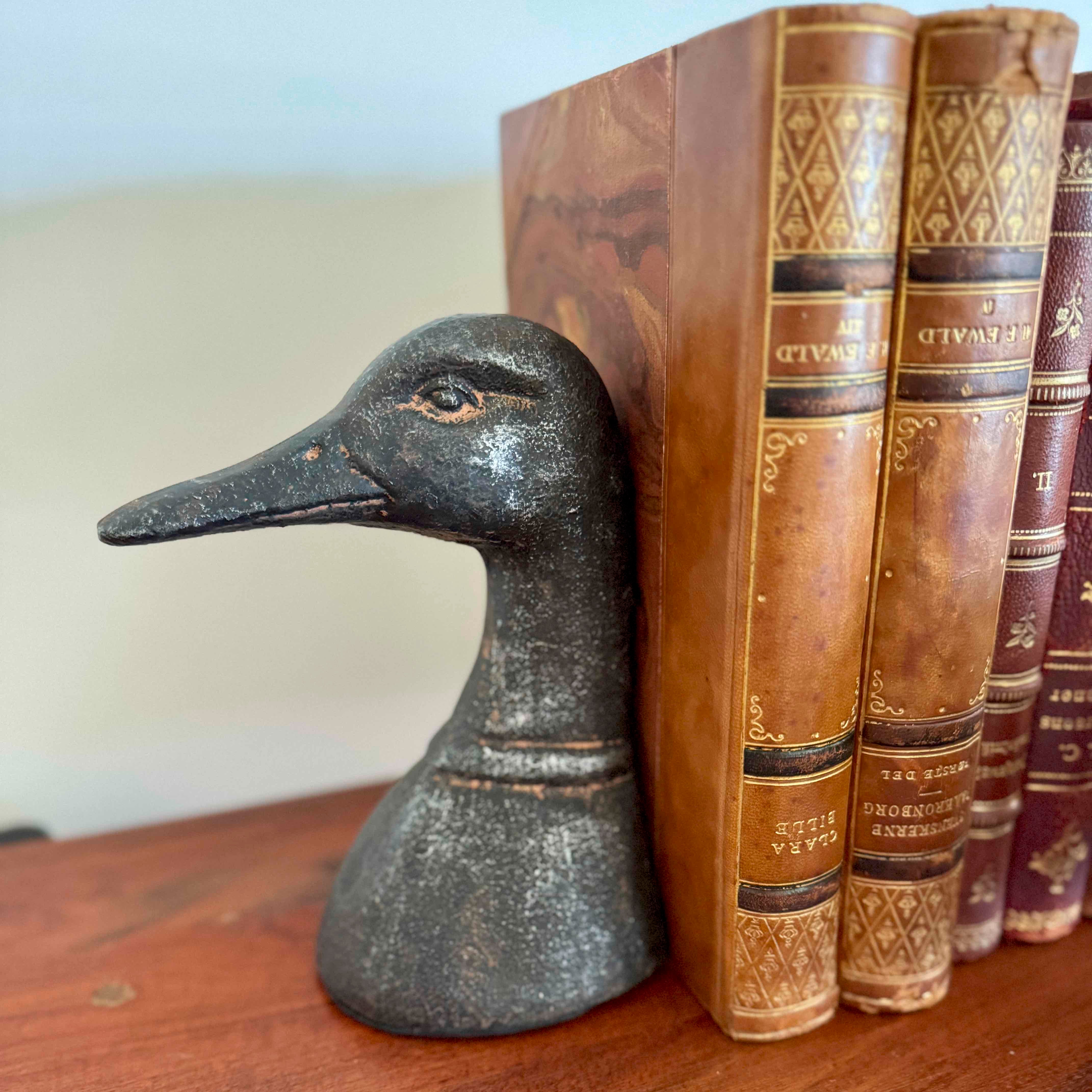 Duck Head Bookends