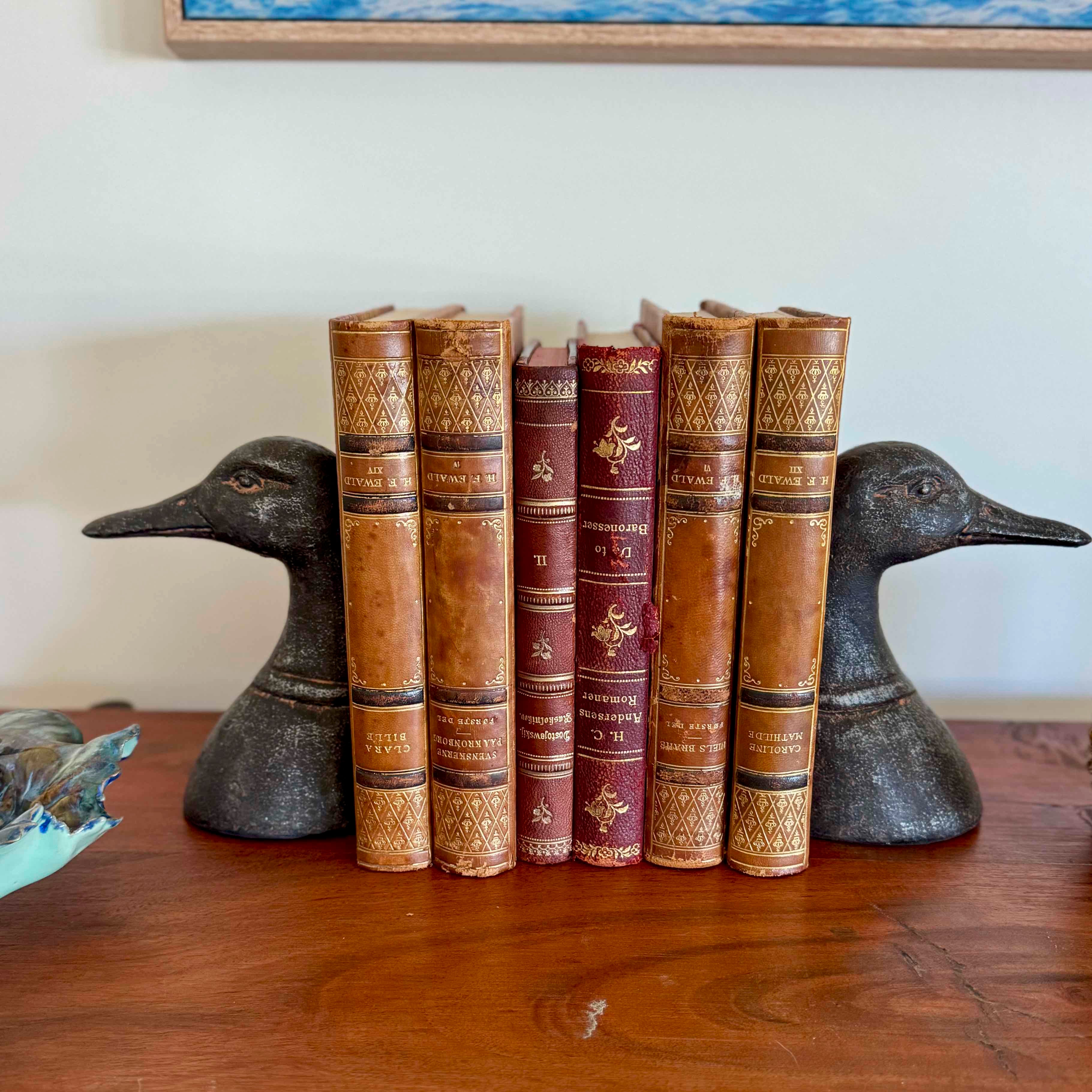 Duck Head Bookends