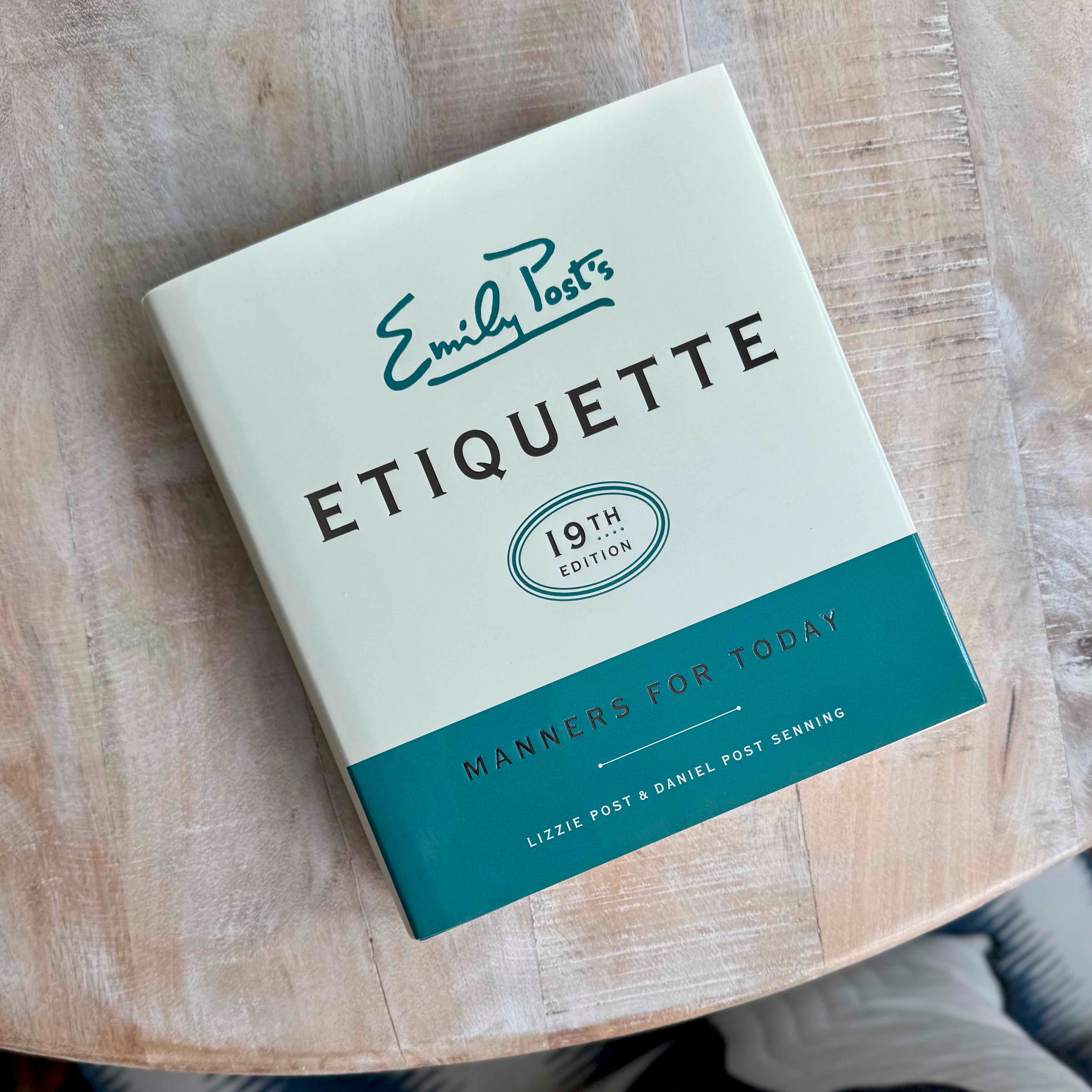 Emily Post's Etiquette Book