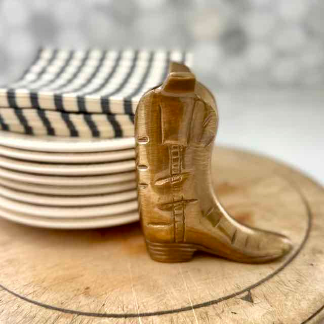 Equestrian Boot Toothpick Holder