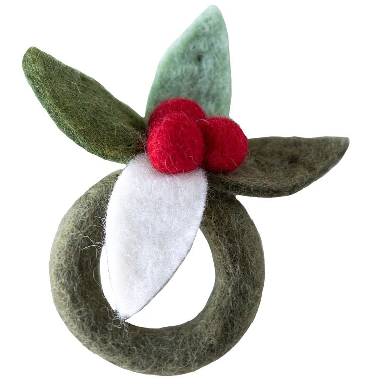 Felt Berry Napkin Ring