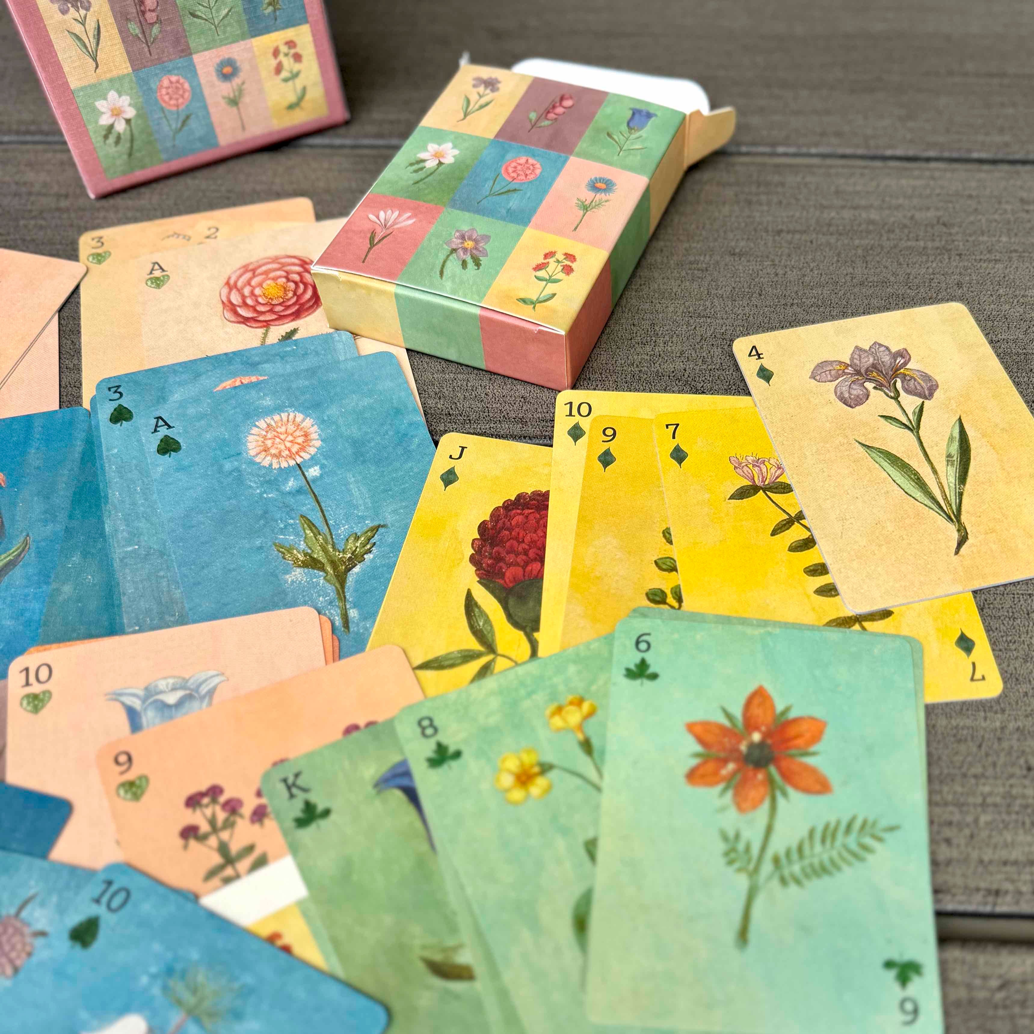 Festival of Flowers Playing Cards
