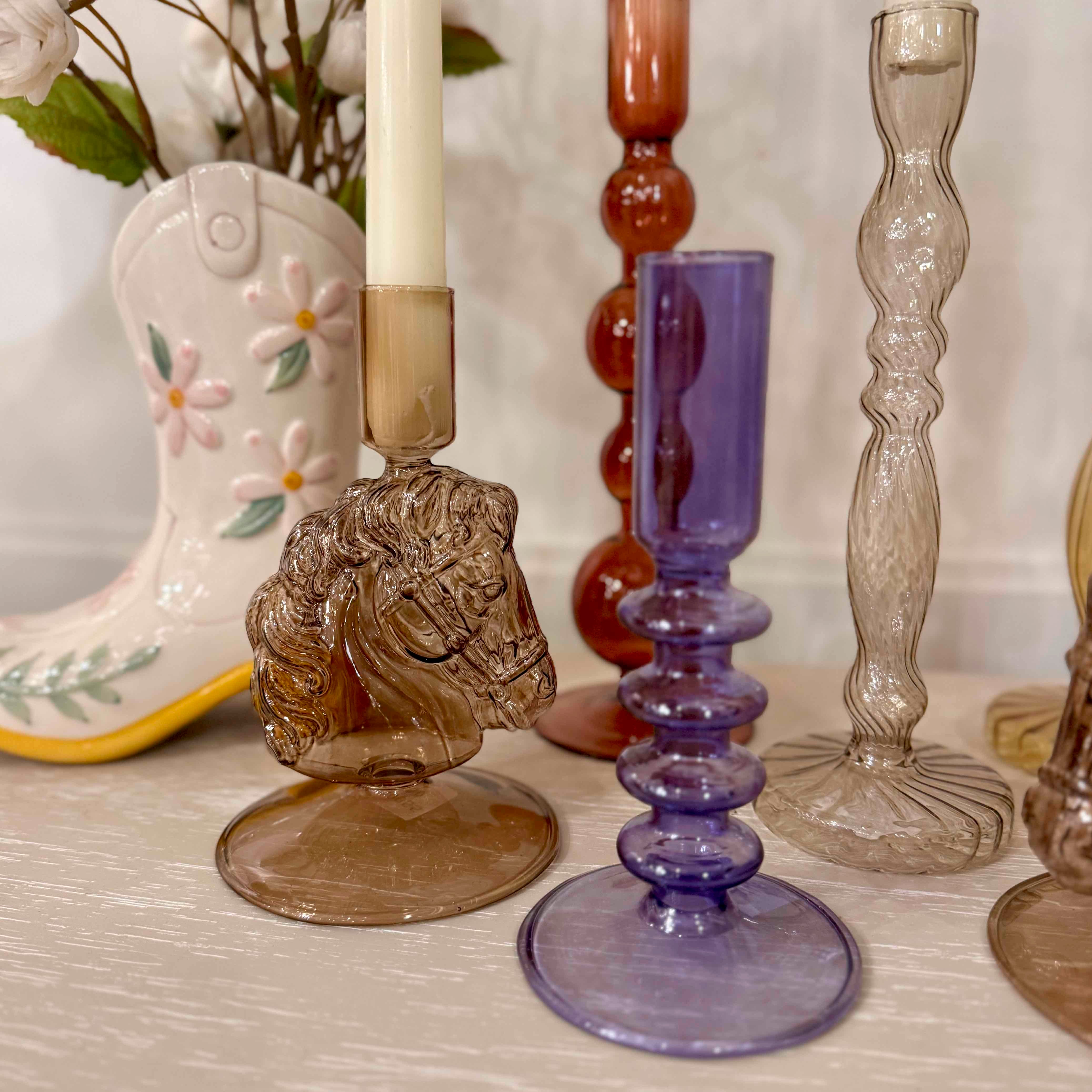 Filly Candlestick Holder