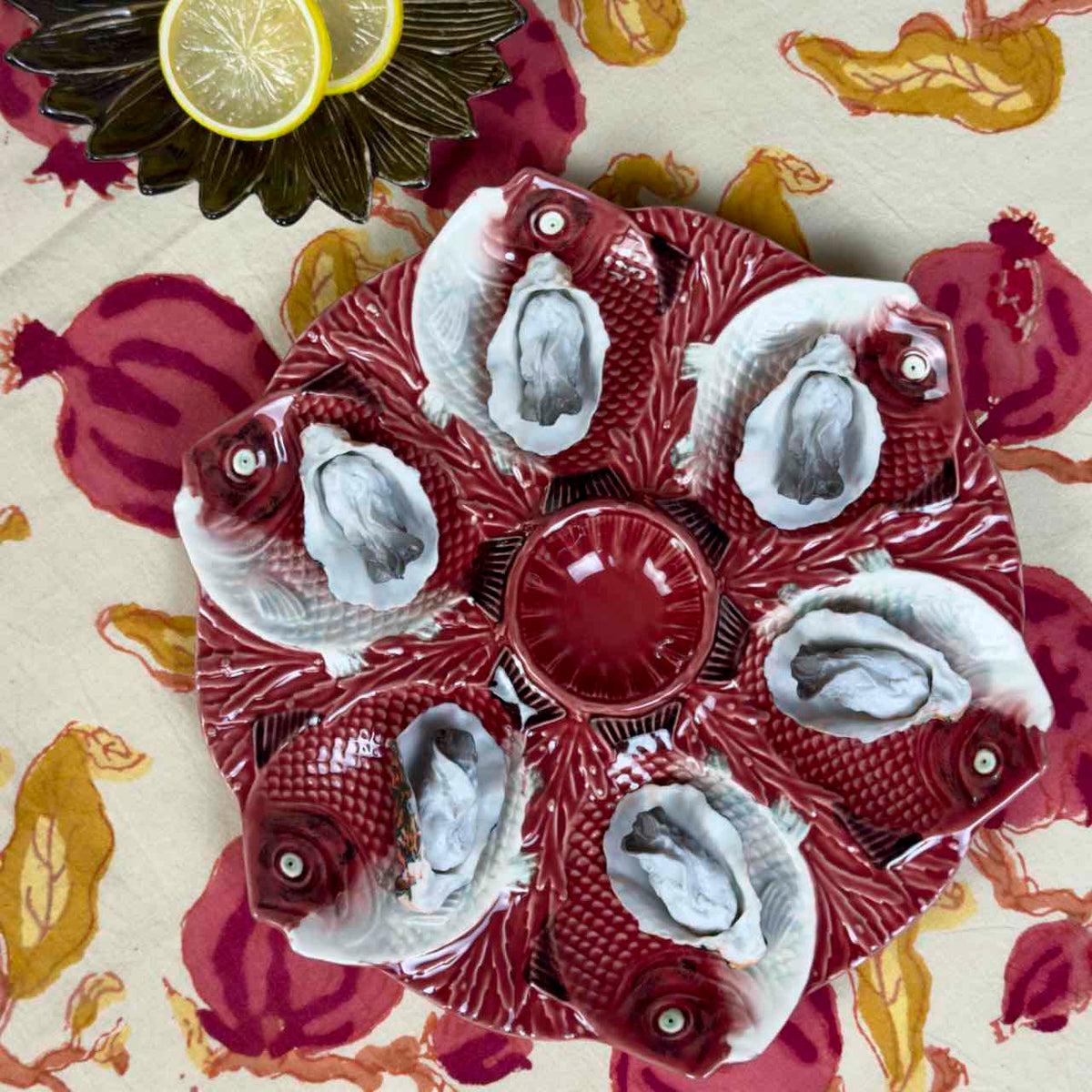 Fish Oyster Plate