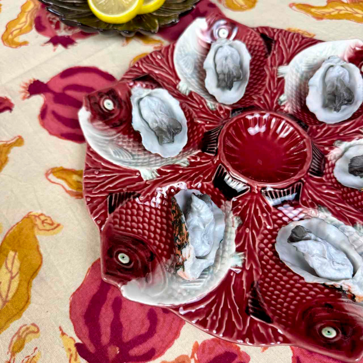 Fish Oyster Plate