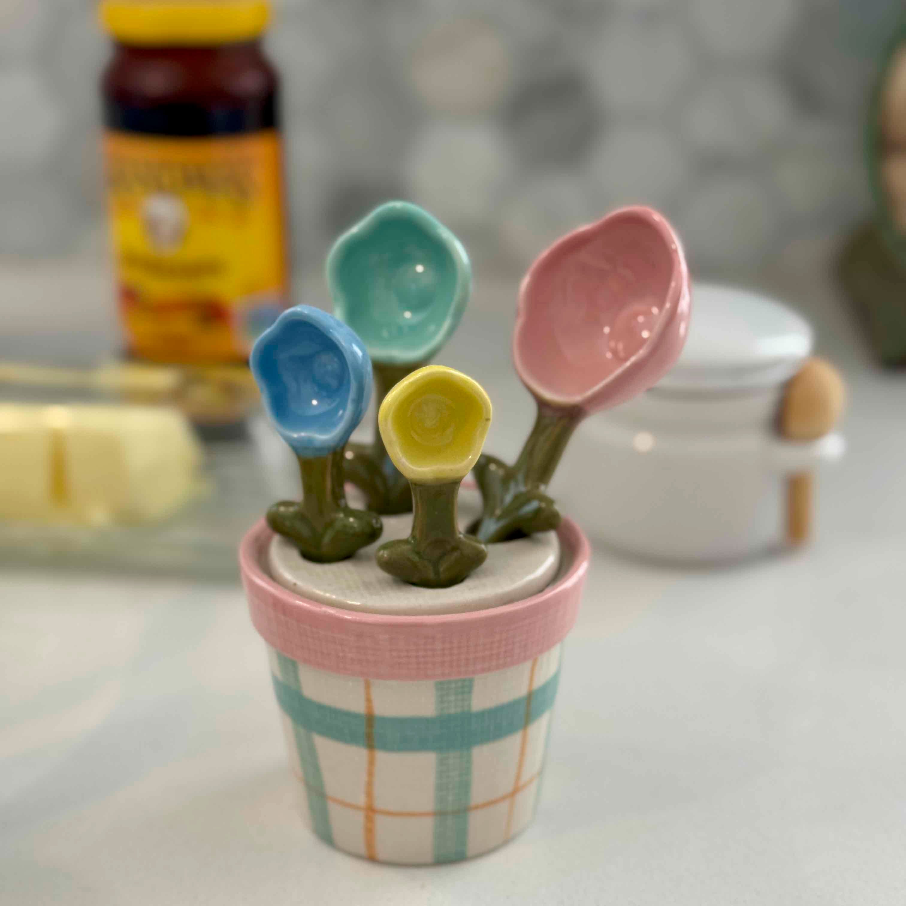 Flower Measuring Spoons