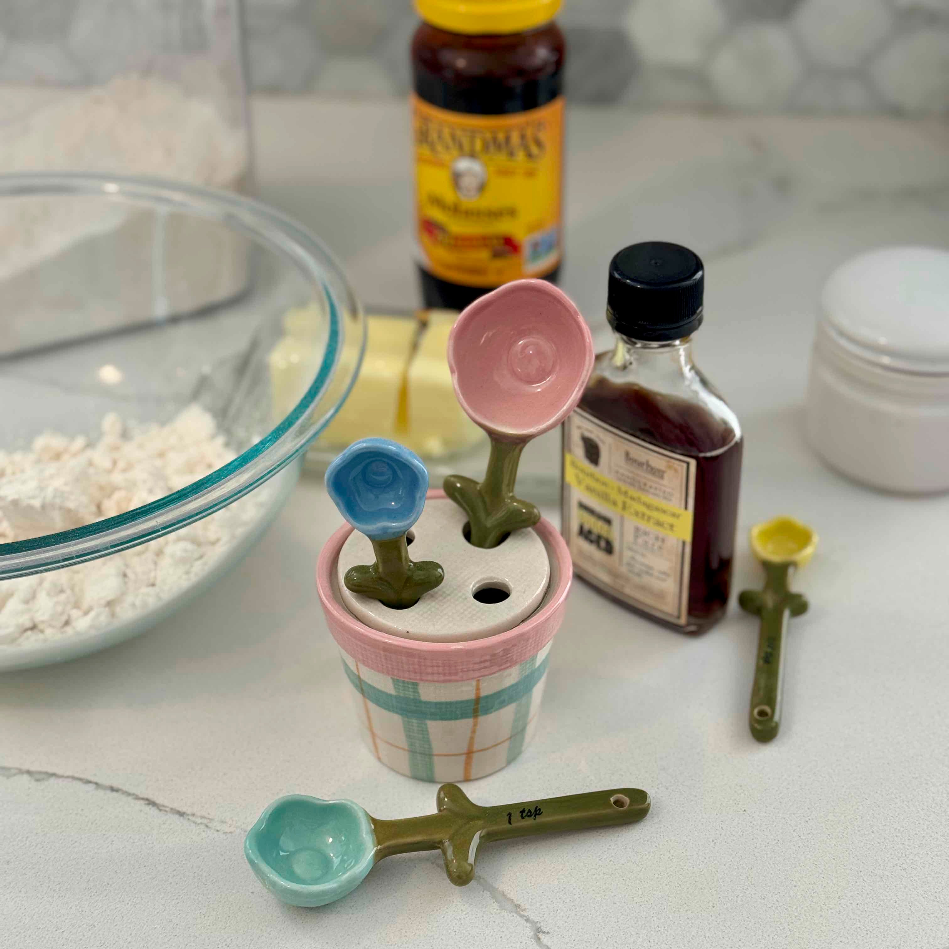 Flower Measuring Spoons