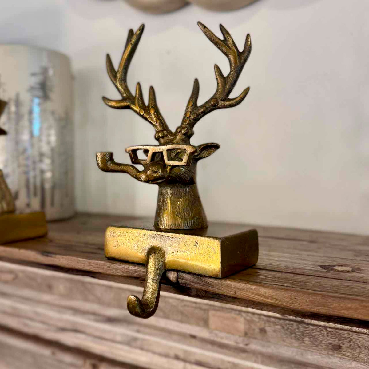 Frankie the Stag Stocking Holder