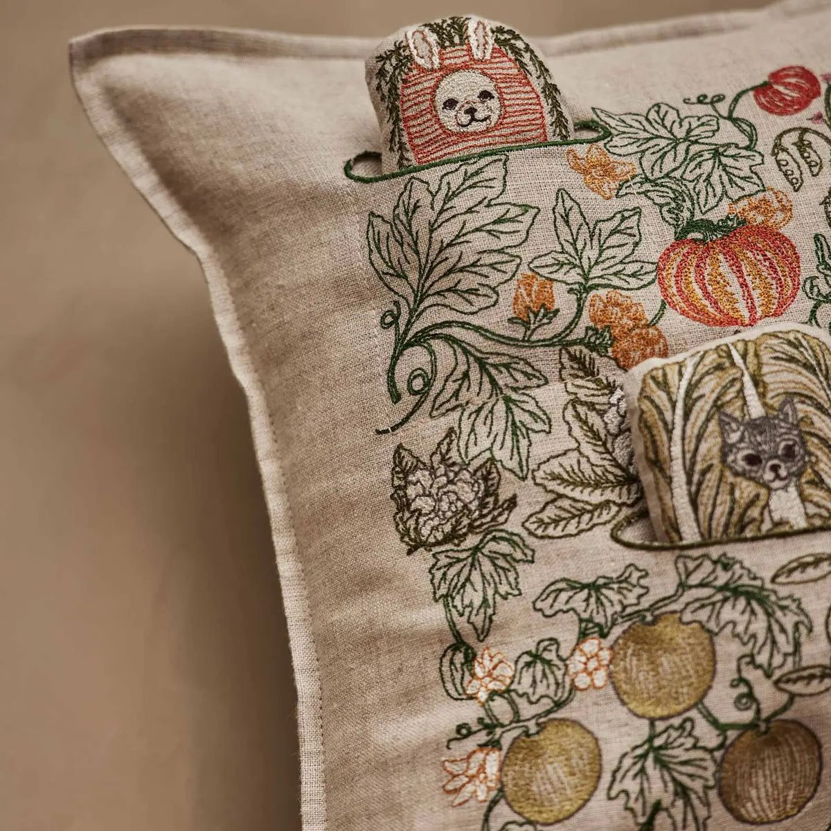 Garden Patch Pocket Pillow