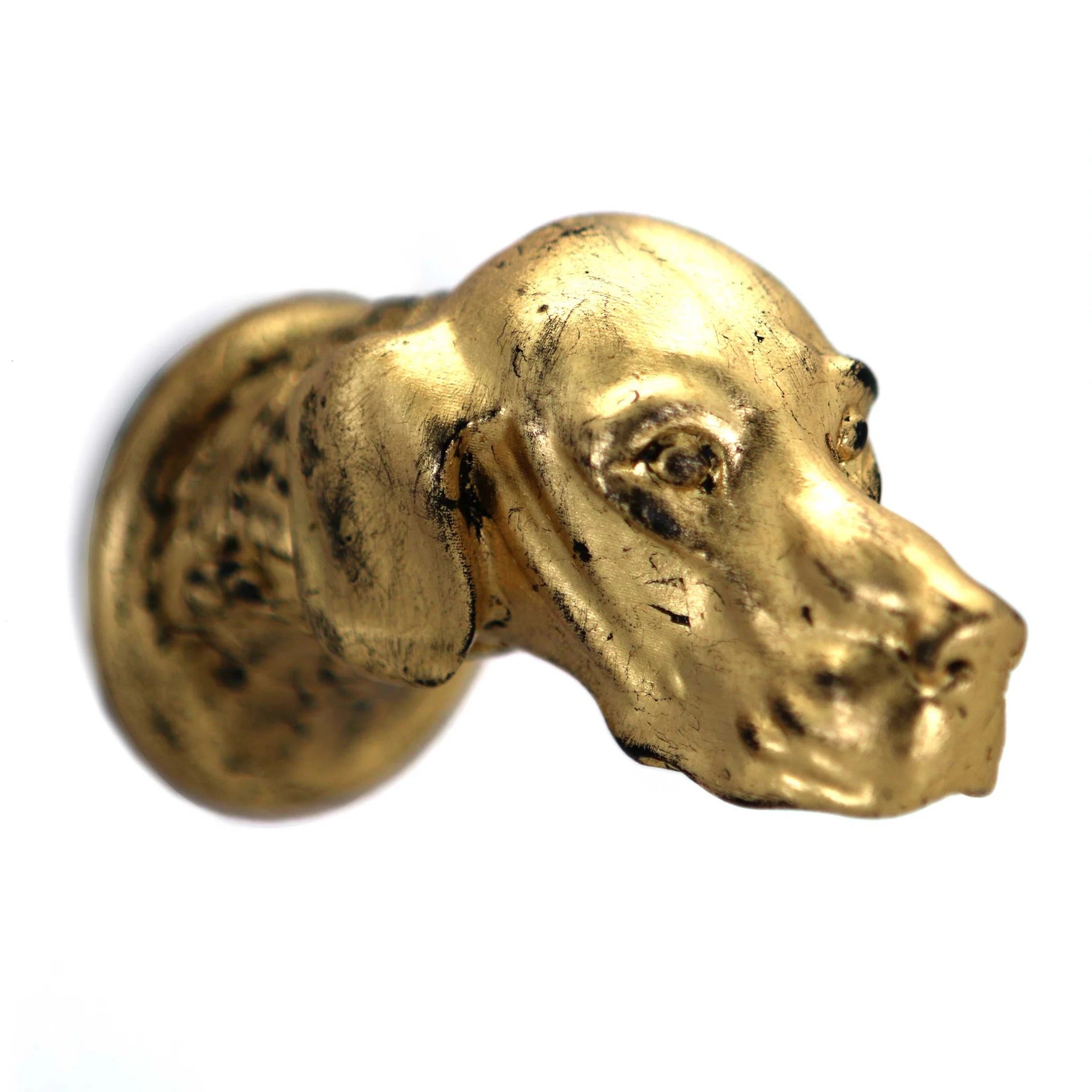 Gilded Hound Coat Hook