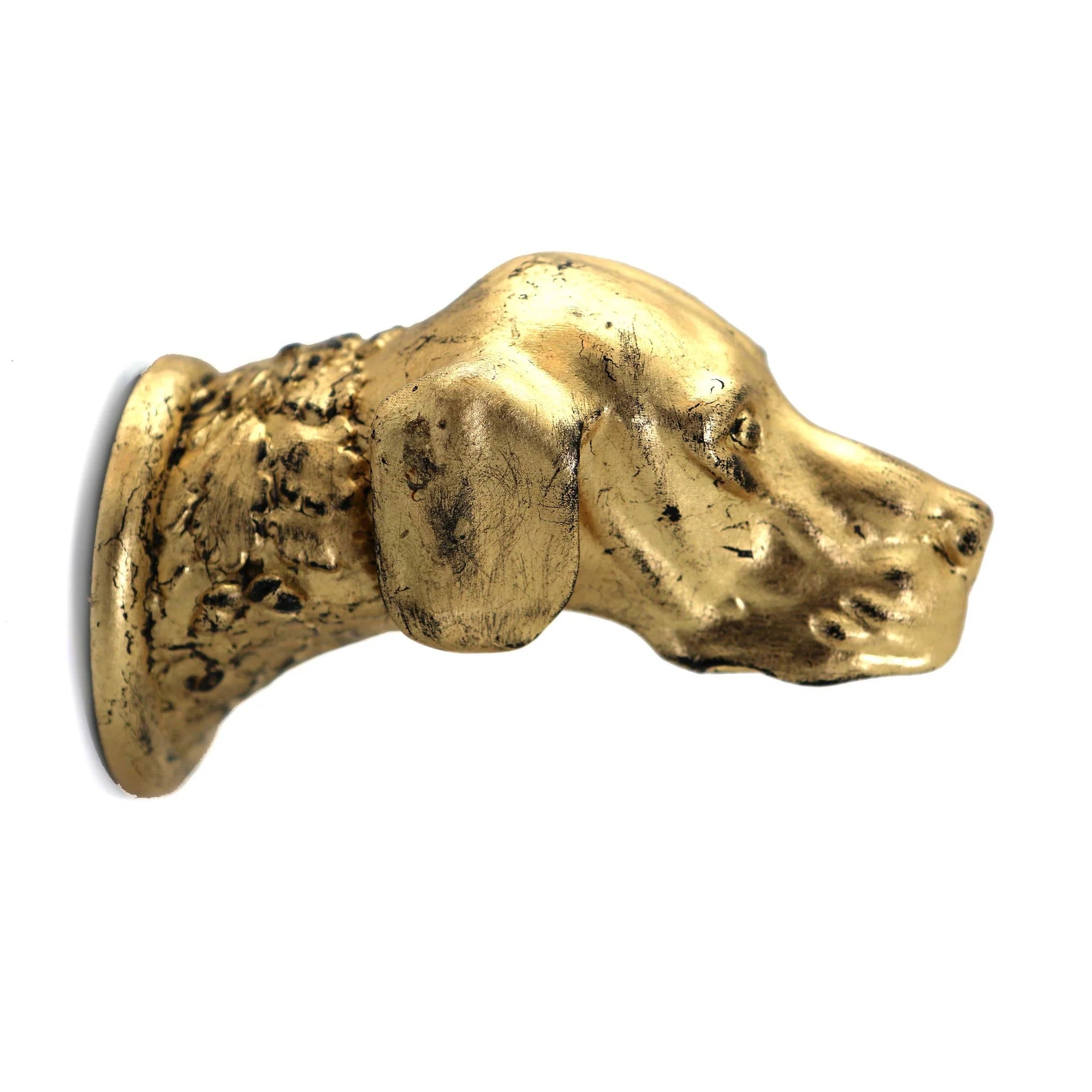 Gilded Hound Coat Hook