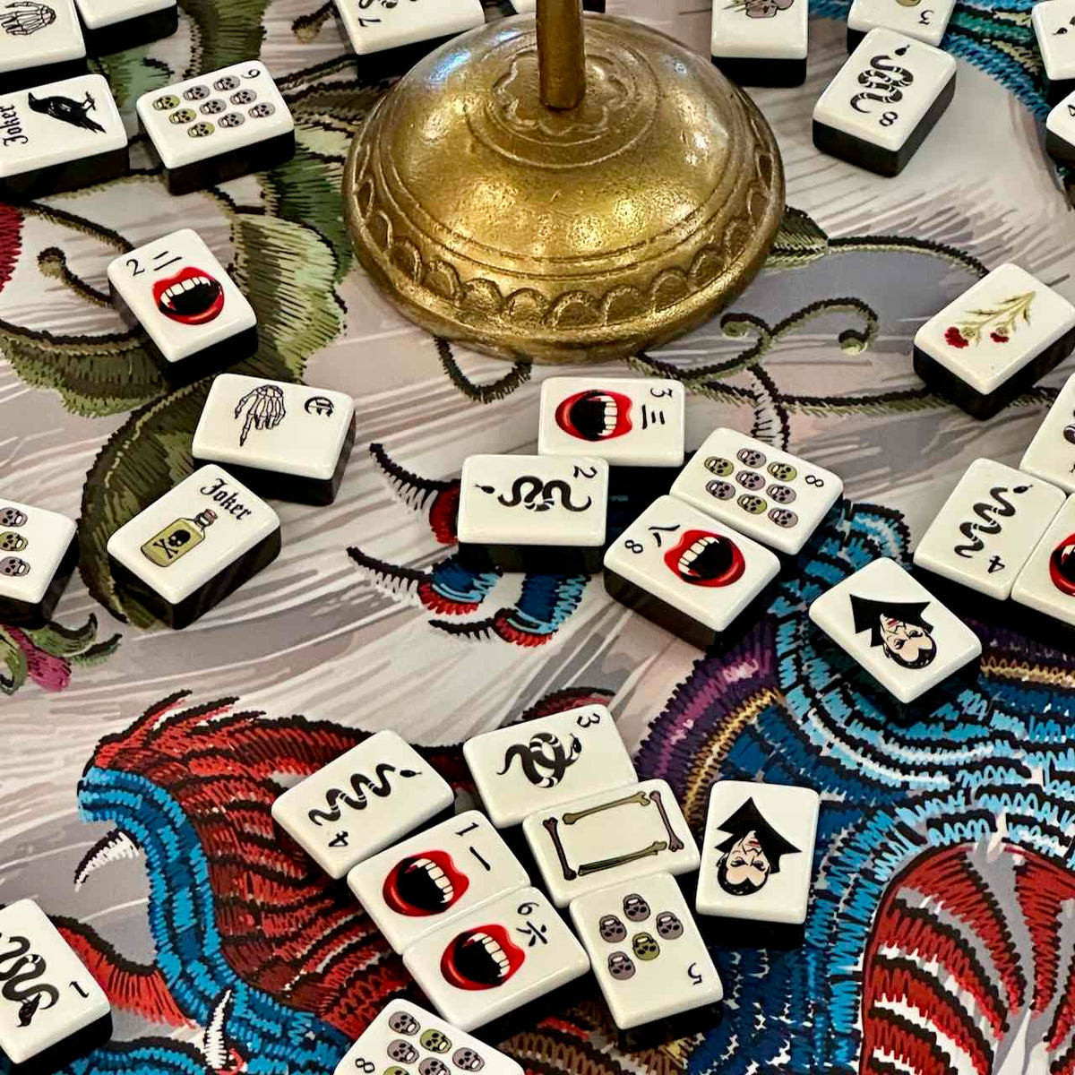 Halloween Mahjong Set