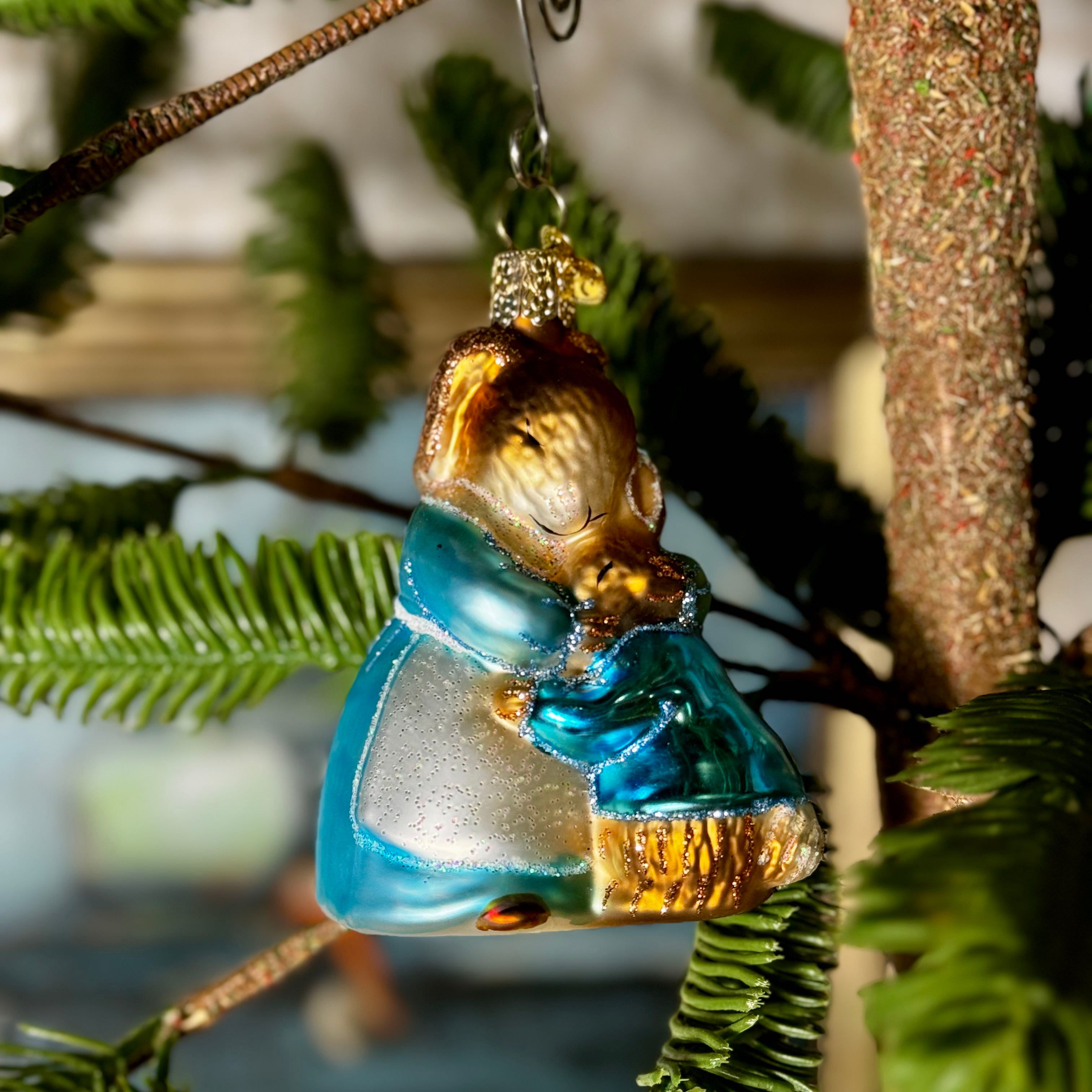 Mrs. Rabbit And Peter Ornament