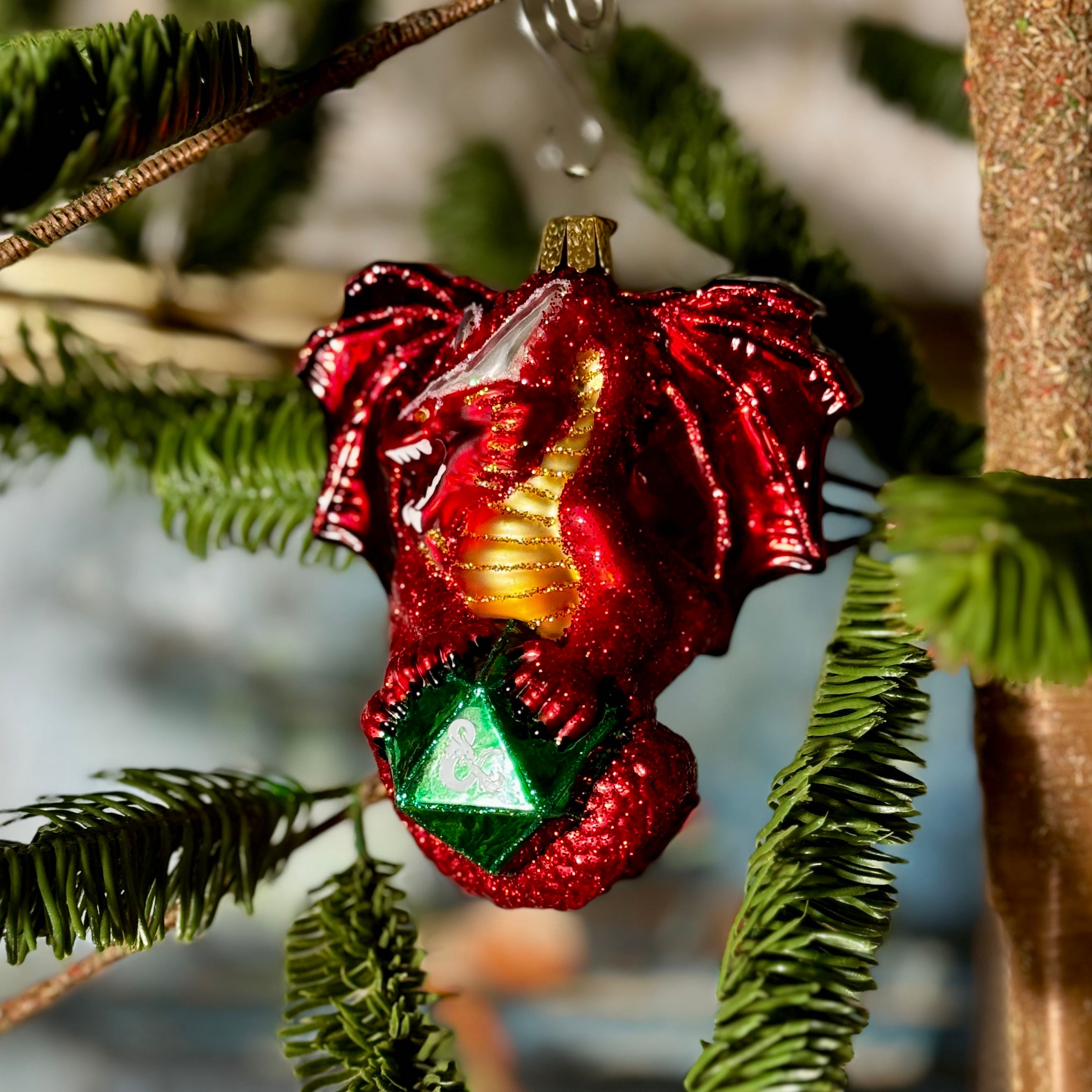 Dungeons & Dragons Red Dragon Ornament
