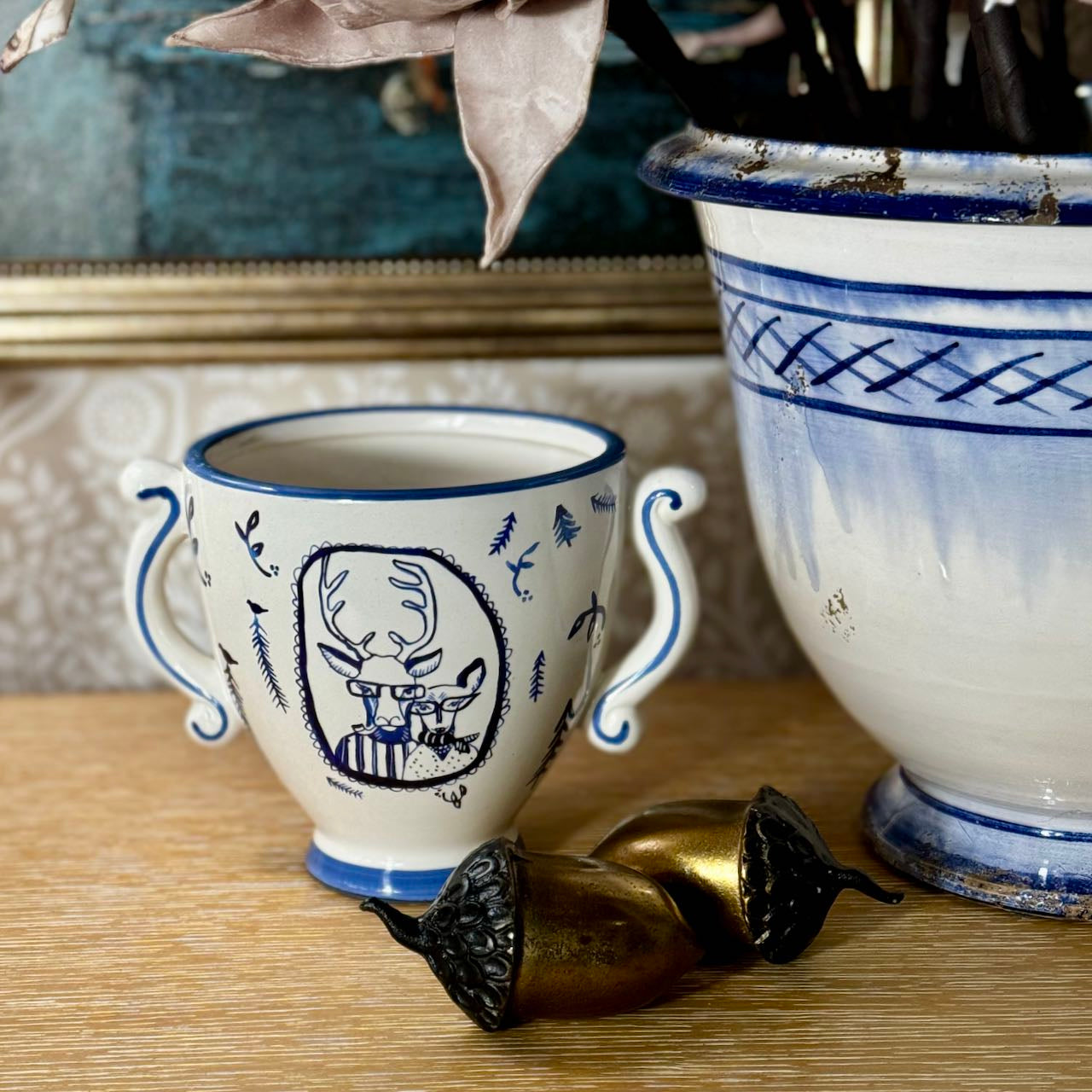 Frankie & Margie Portrait Pot