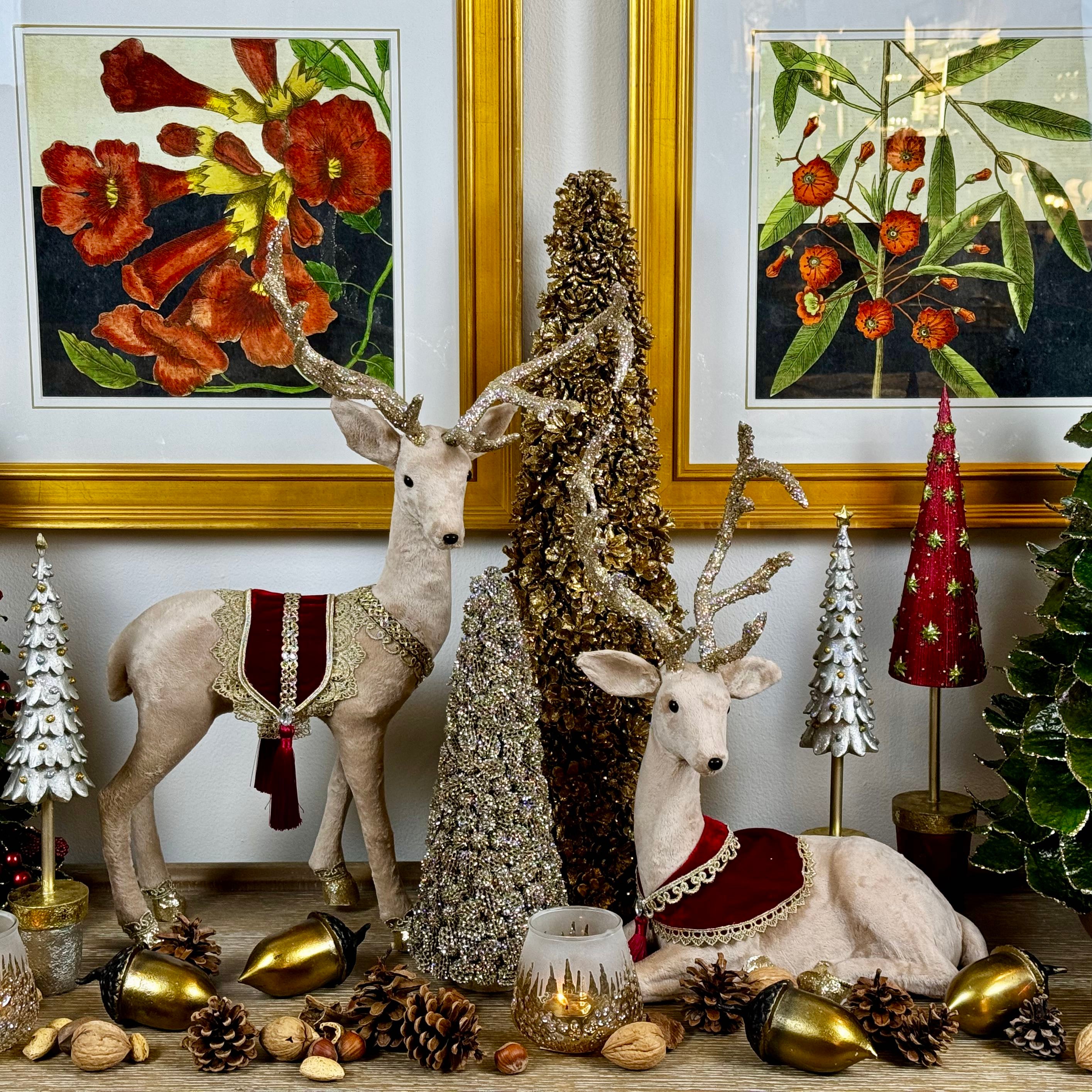 Christmas Deer Small - Set of 2