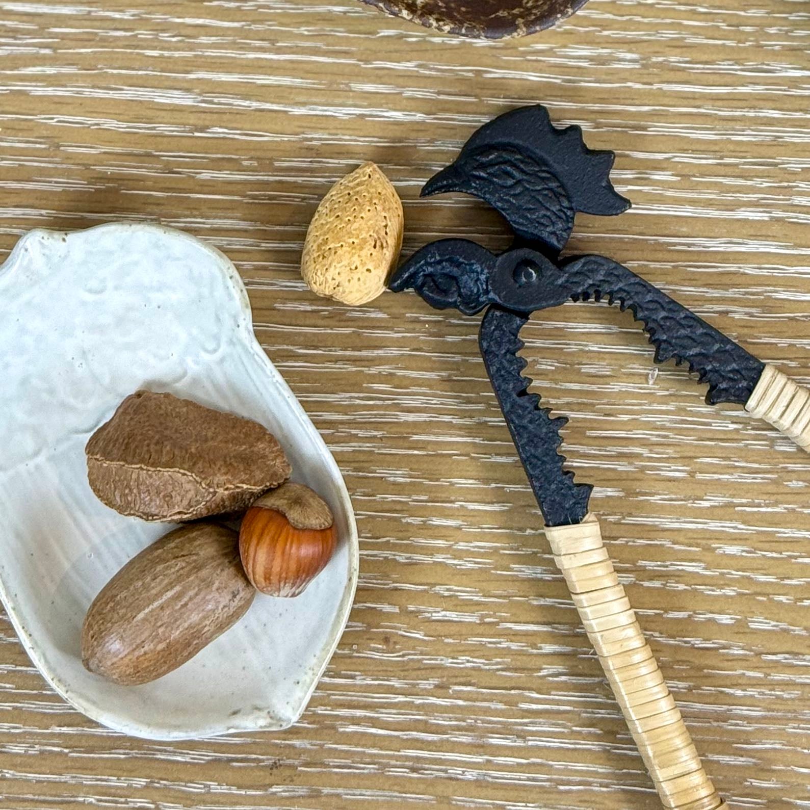 Cast Iron Rooster Nutcracker