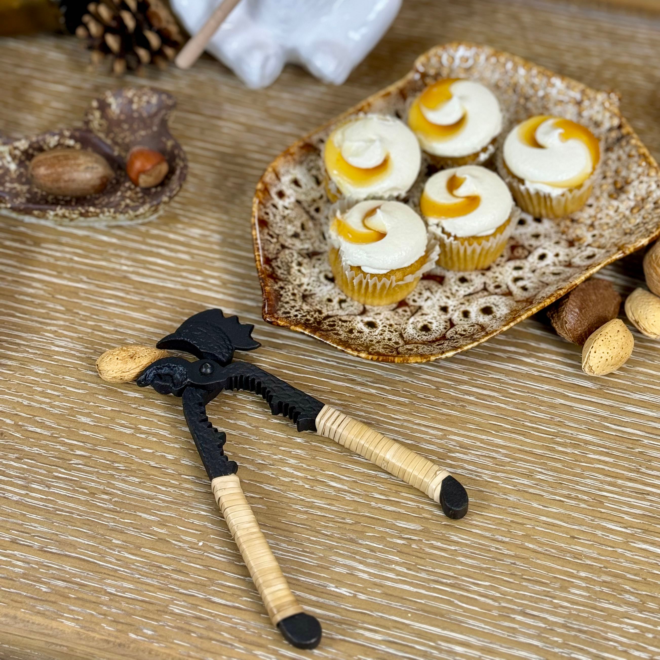 Cast Iron Rooster Nutcracker