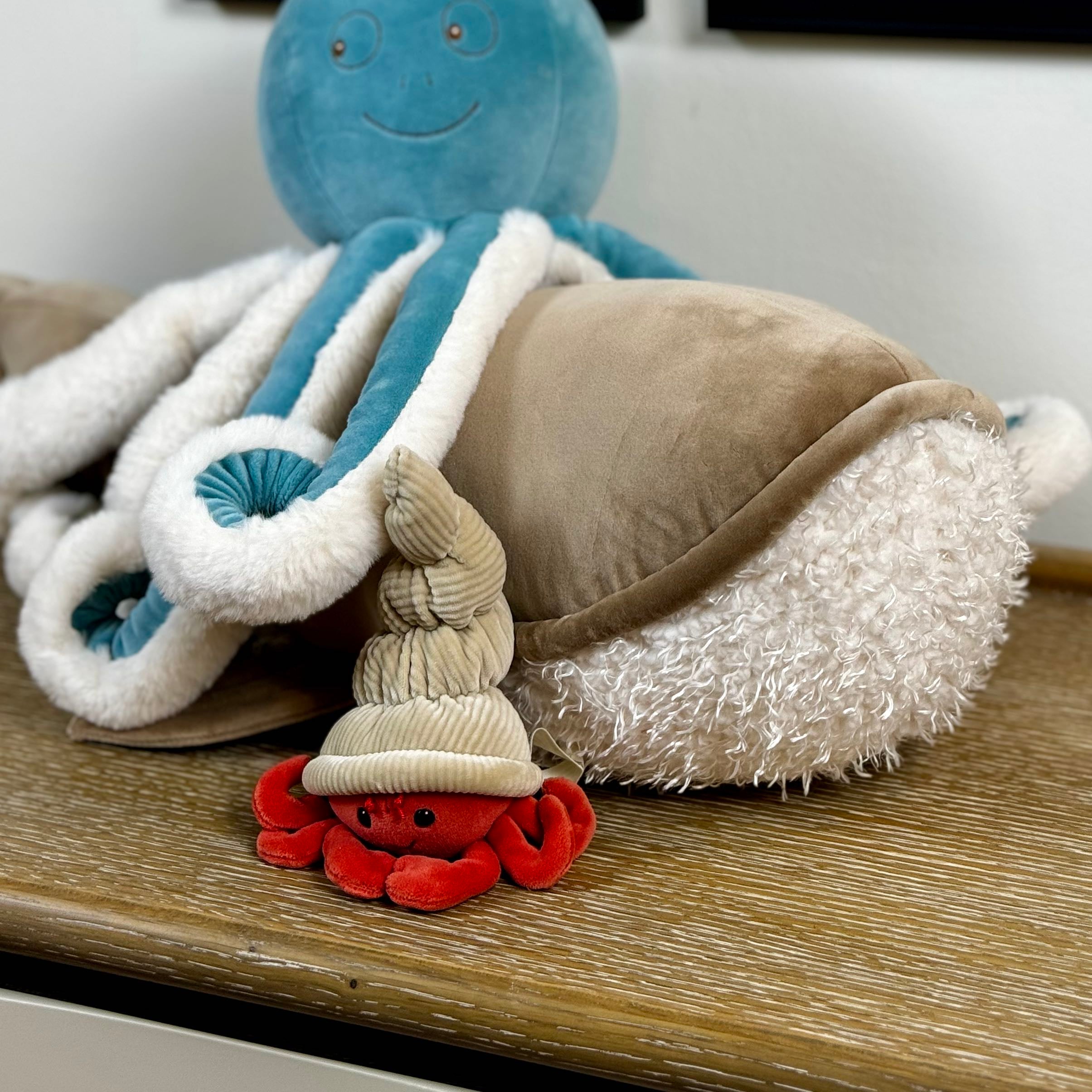 Hermit the Crab Stuffed Animal