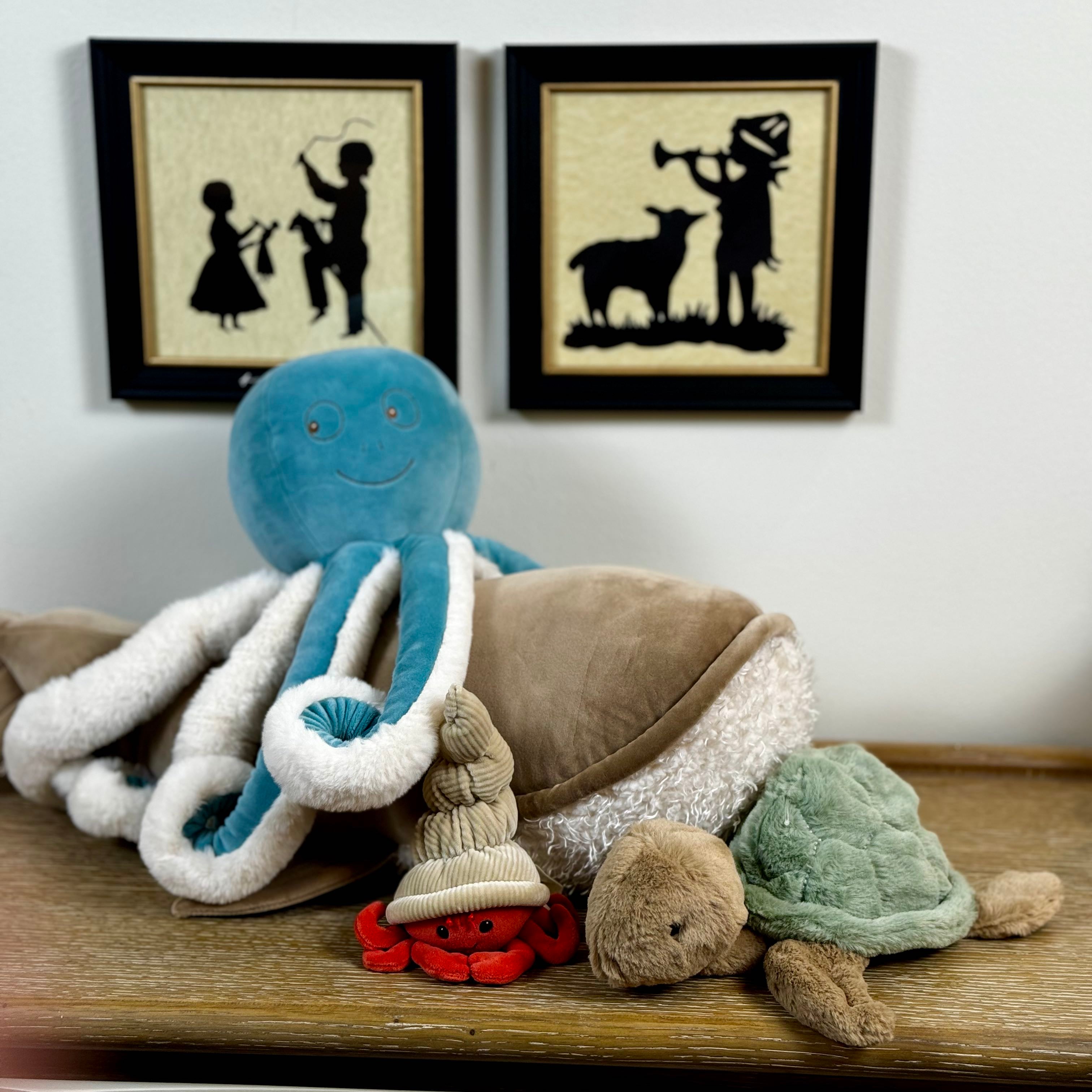 Hermit the Crab Stuffed Animal