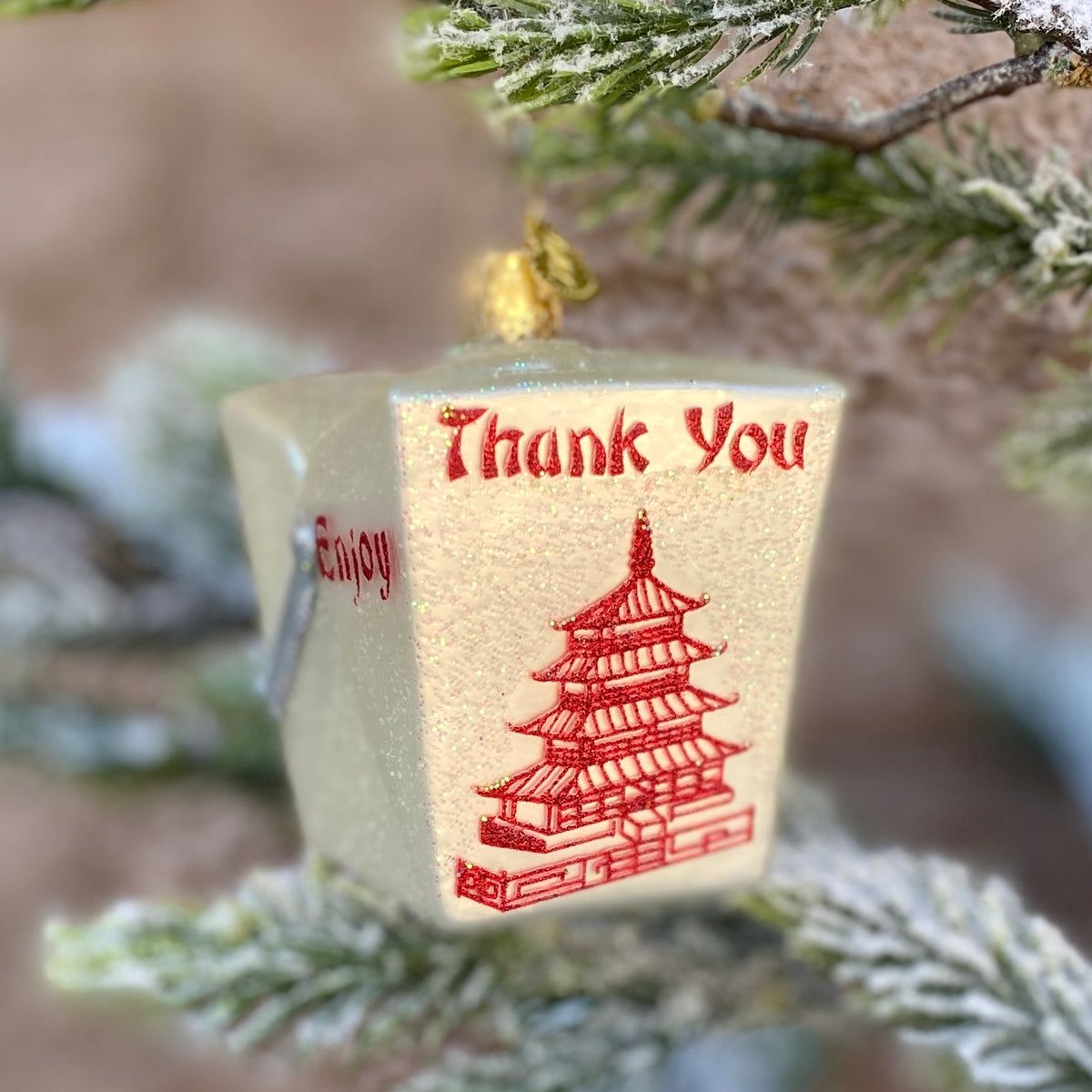 Chinese Take-out Ornament – Thomas Lee Living