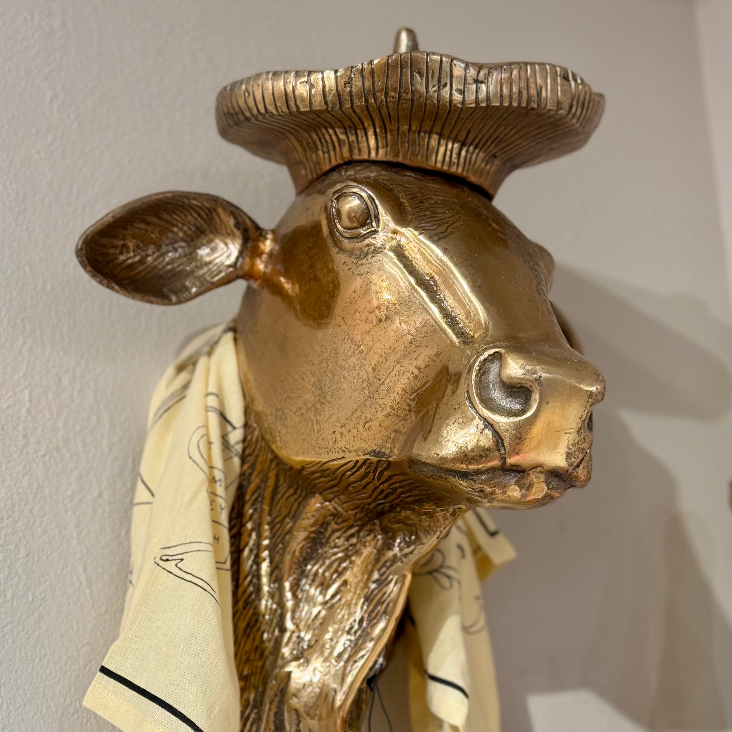 Andre the Cow Wall Mount