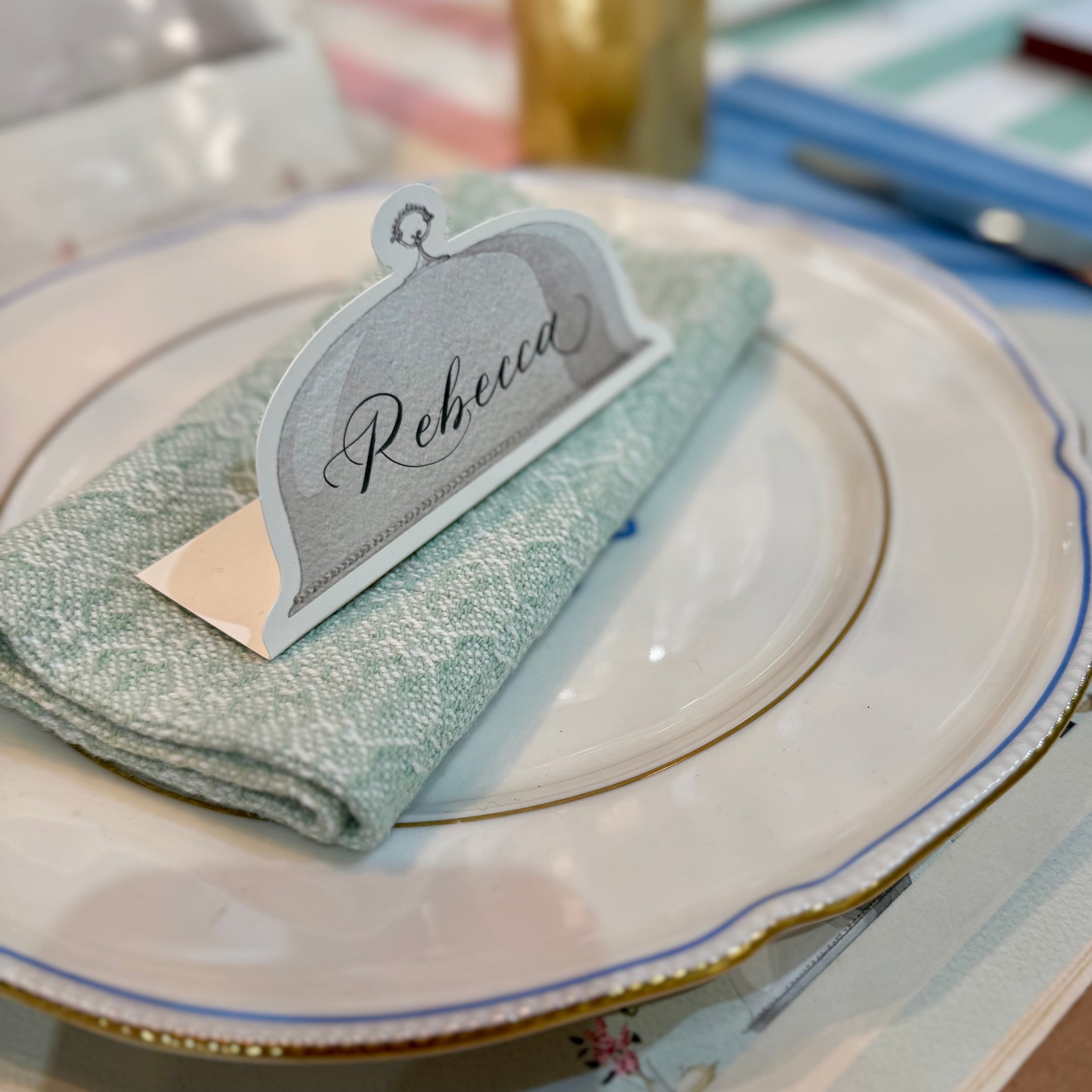 Serving Dome Place Card - Pack of 12