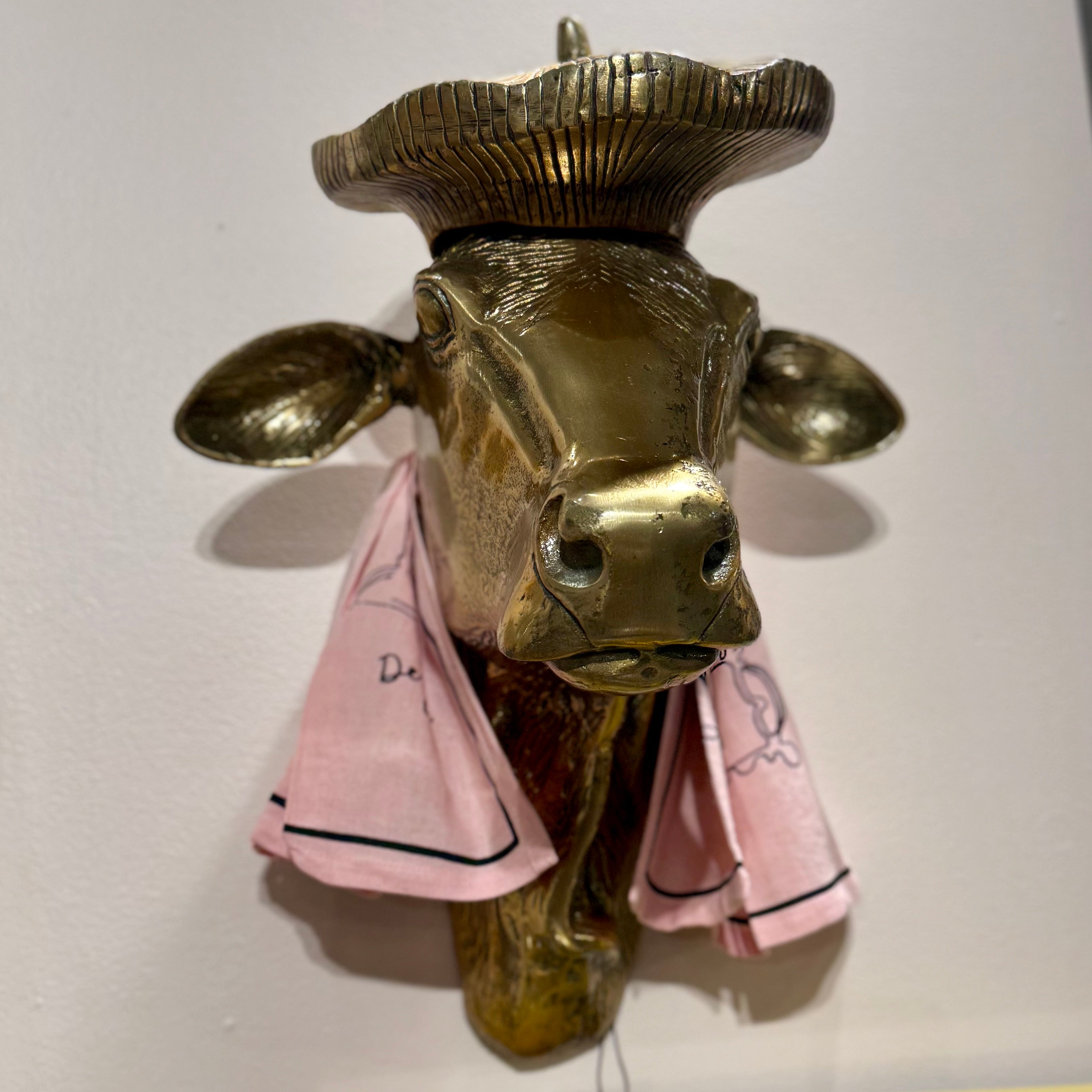 Andre the Cow Wall Mount