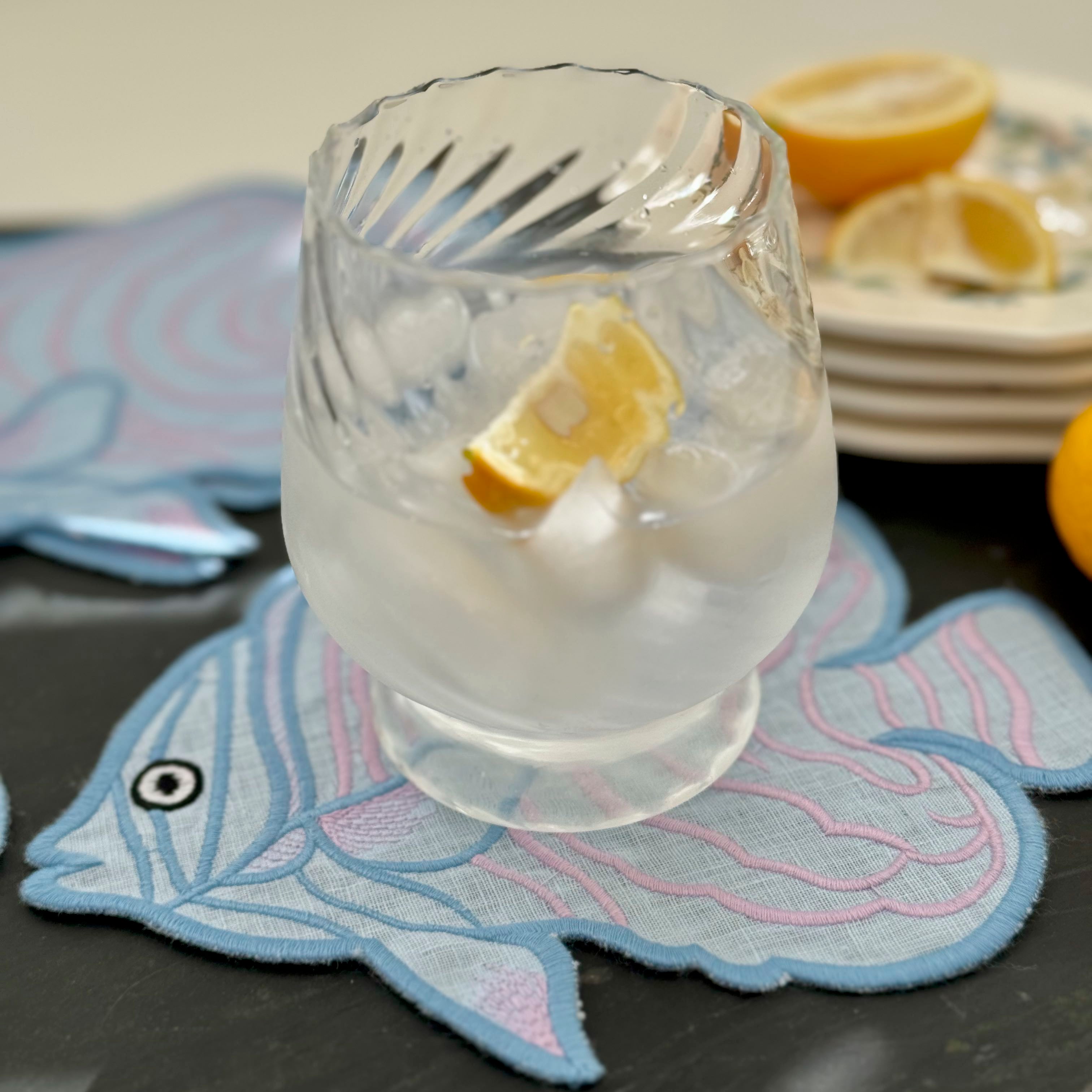 Tropical Fish Cocktail Napkins - Set of 4