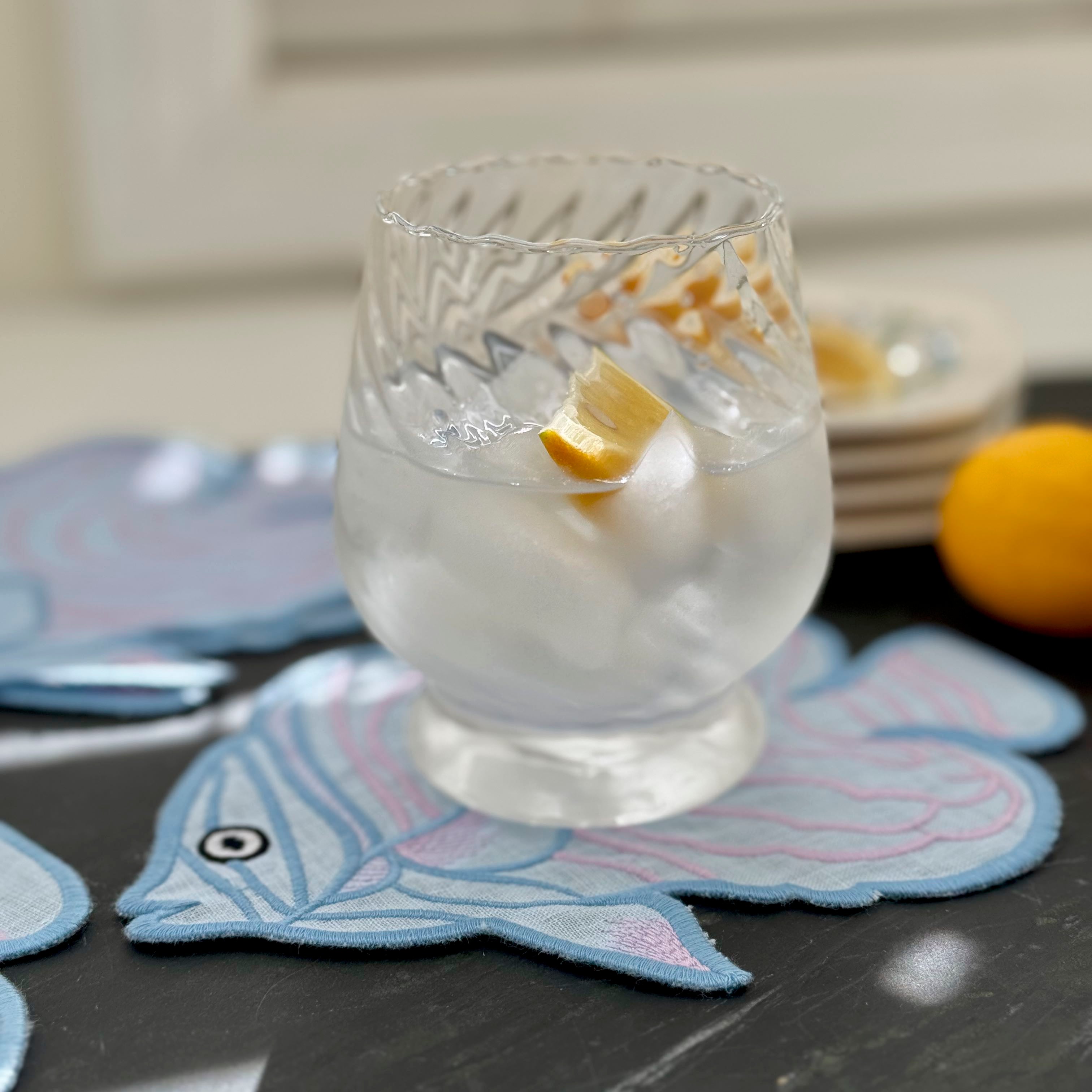 Tropical Fish Cocktail Napkins - Set of 4