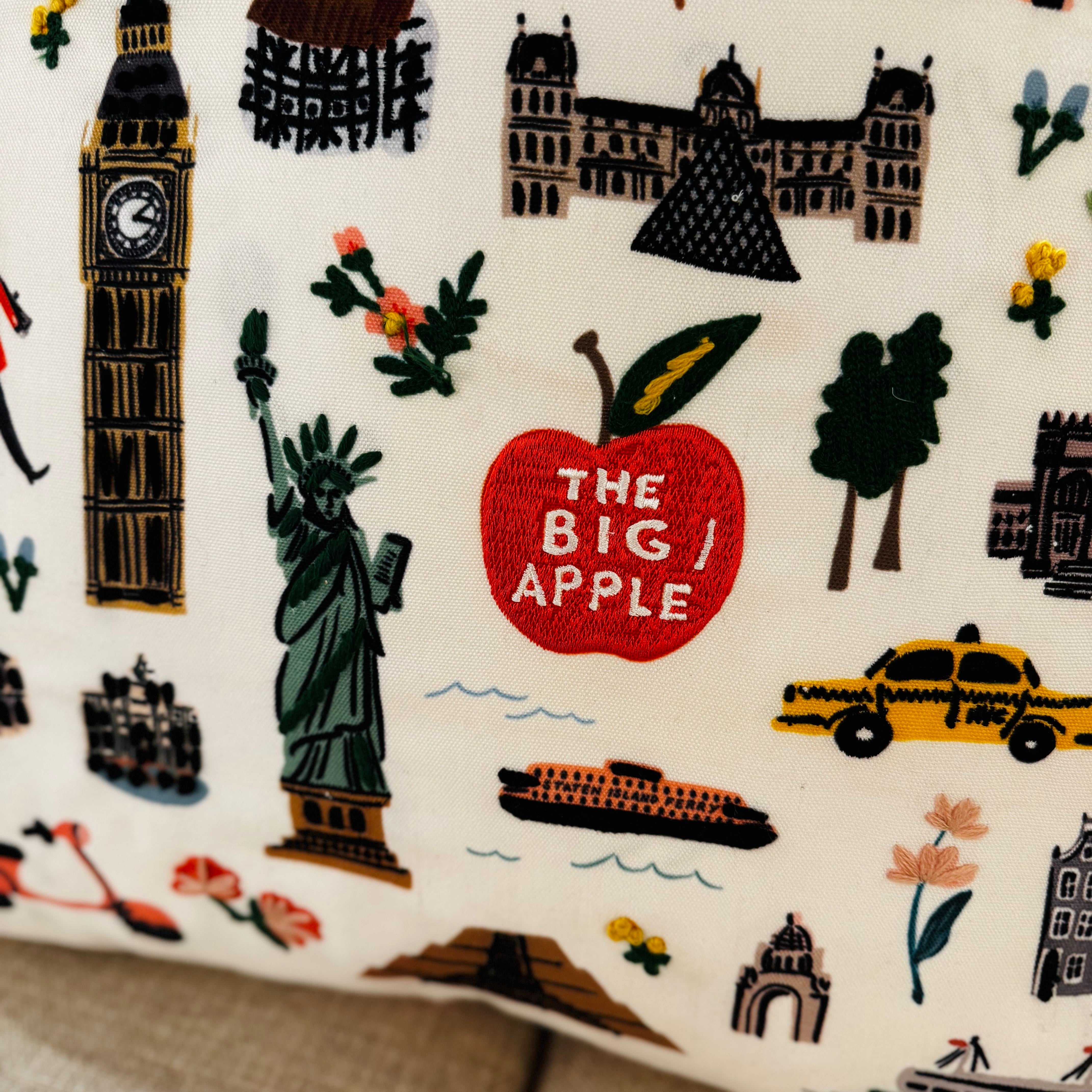 Bon Voyage 22x22 Pillow