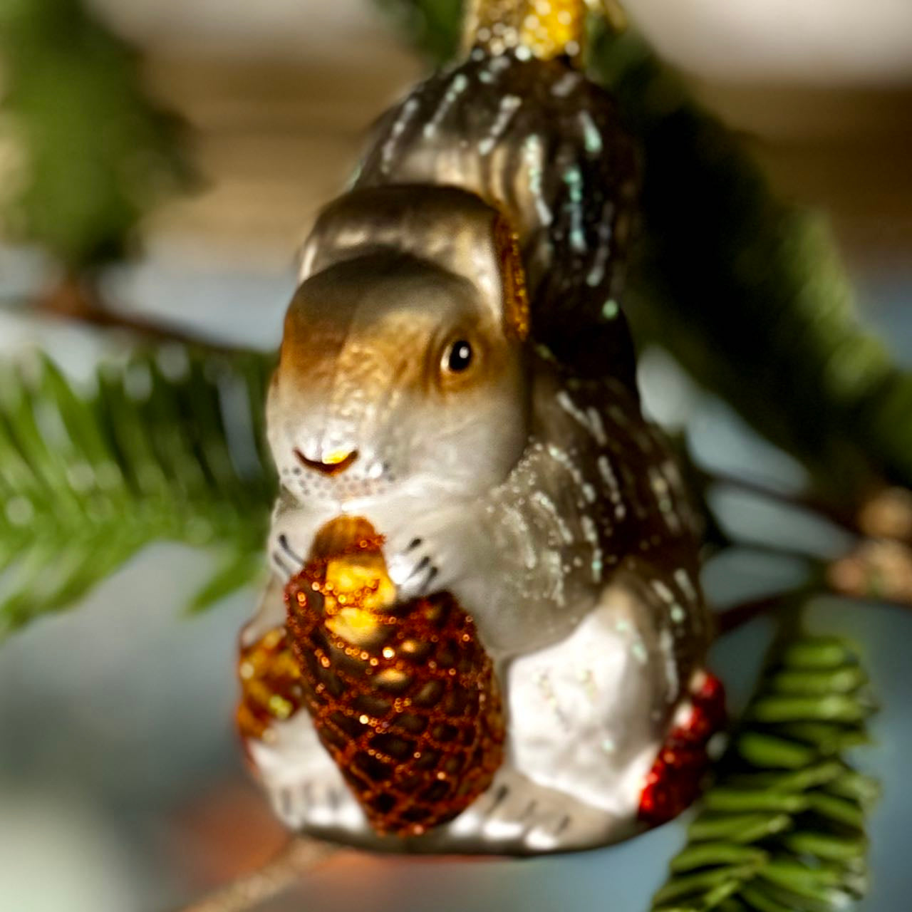 Hungry Squirrel Ornament