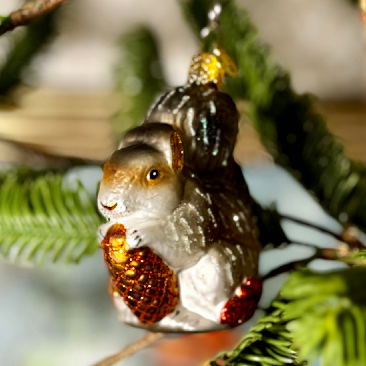 Hungry Squirrel Ornament