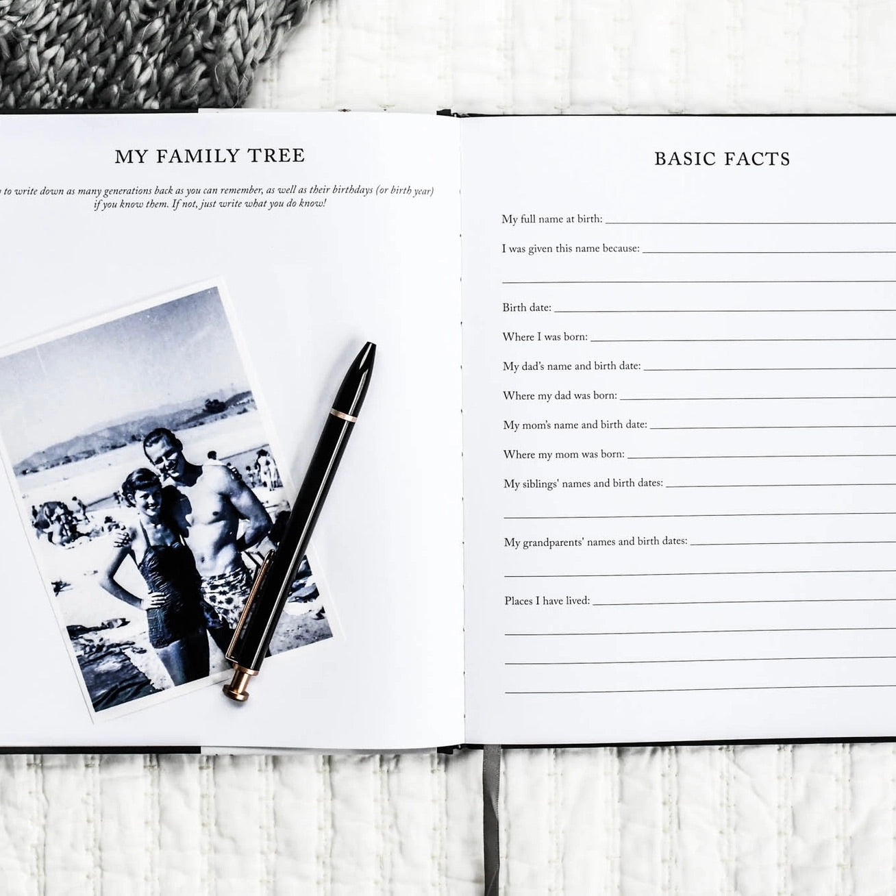 Tell Me Your Story Journal Grandpa