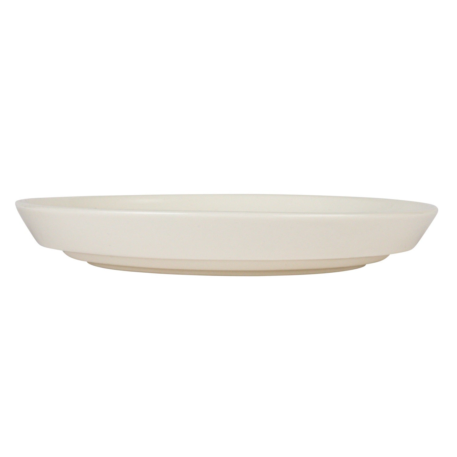 Wood Pedestasl Plate - Set of 2