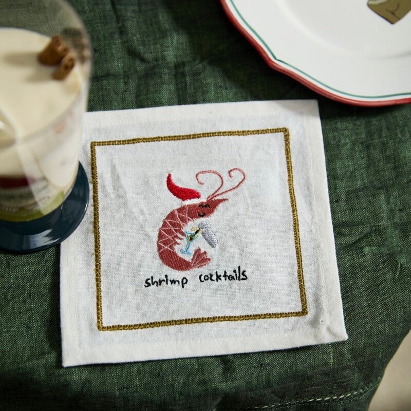 Shrimp Cocktails Cocktail Napkins