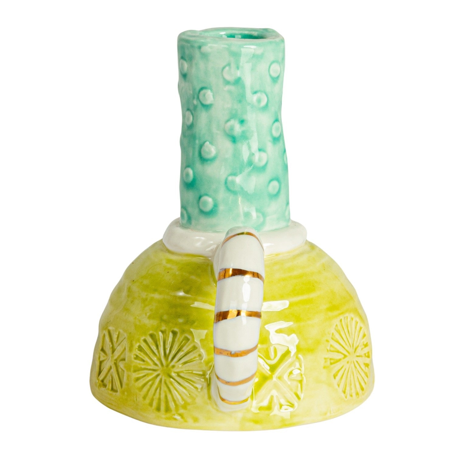 Whimsical Handle Candleholder