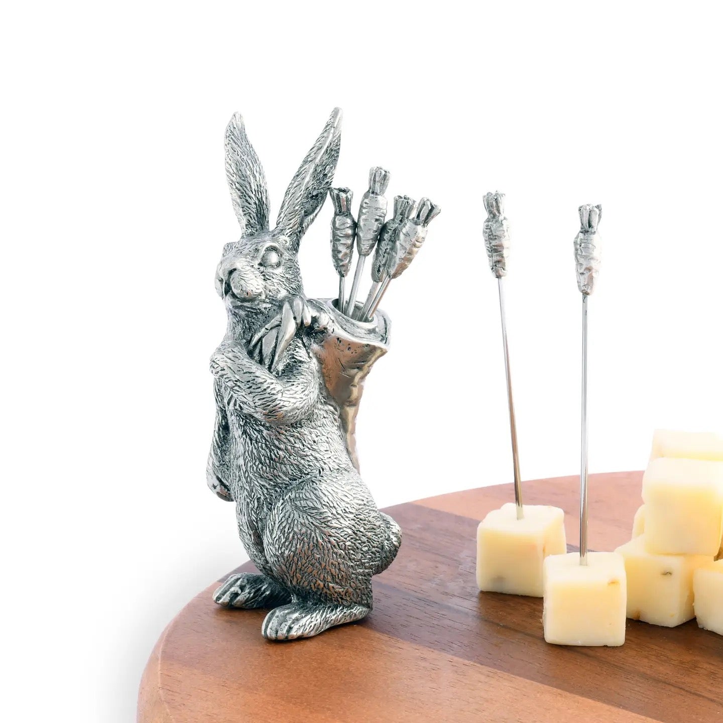 Rabbit with Carrot Cocktail Picks
