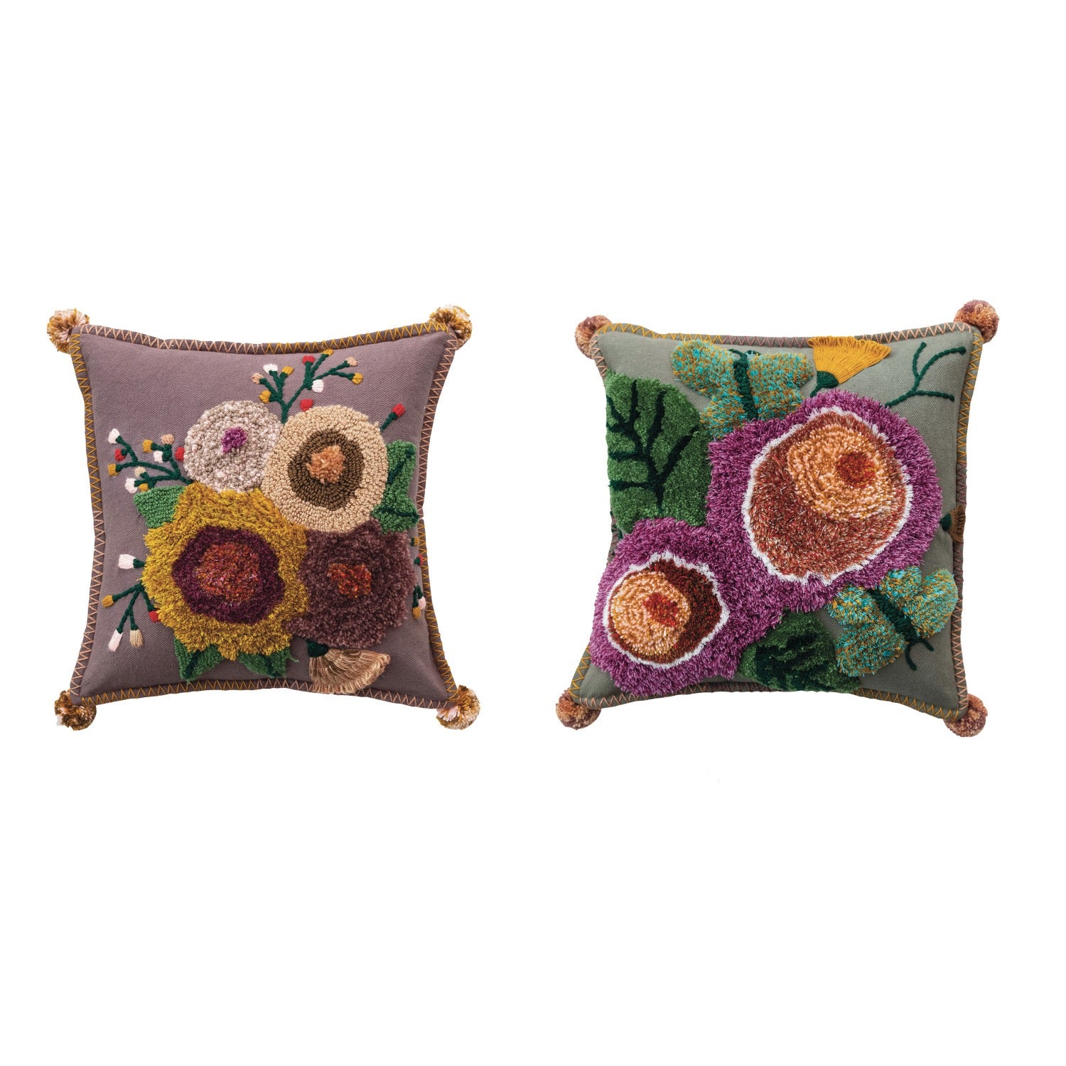 Floral Bouquet Pillow