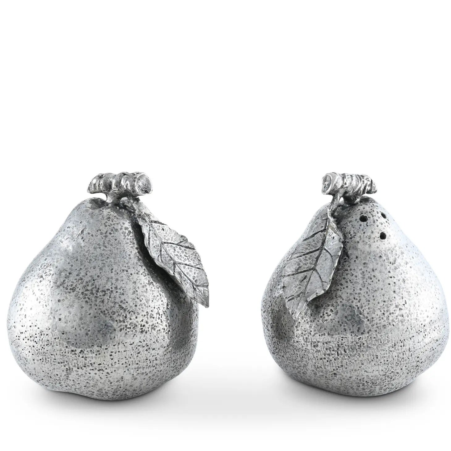 Pear Pewter Salt & Pepper Set