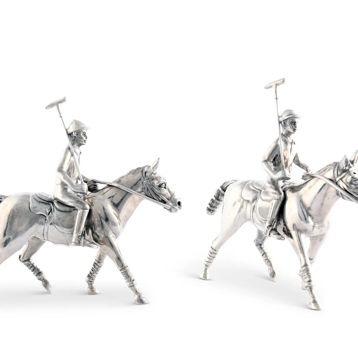 Polo Player Salt and Pepper Shakers