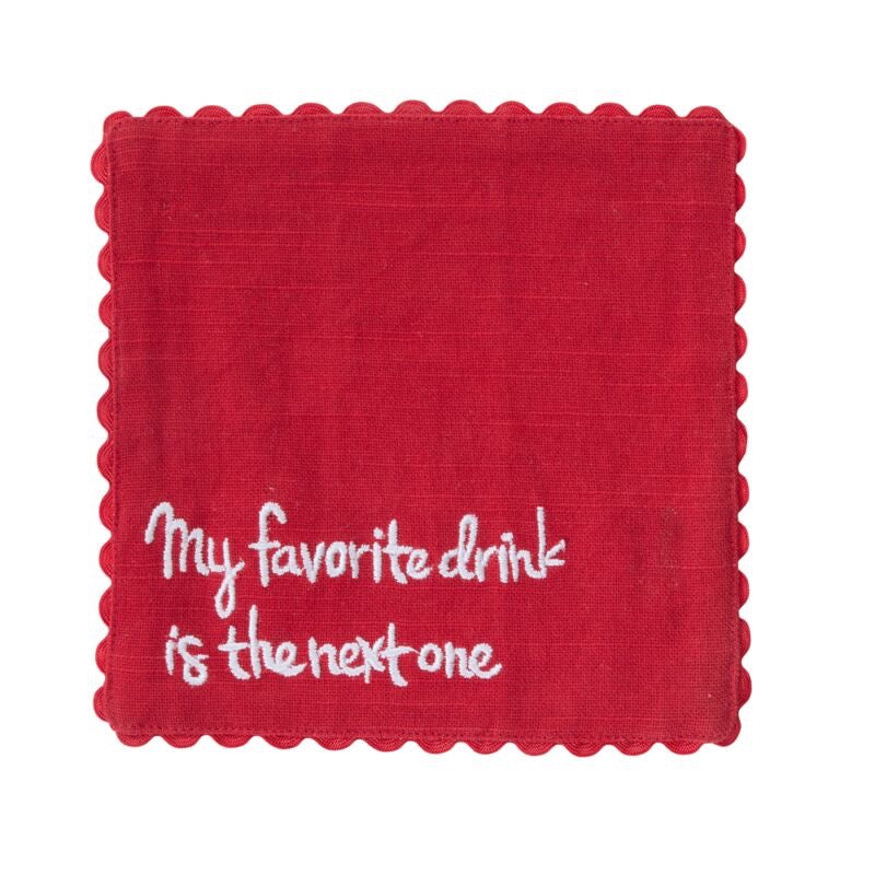 My Favorite Drink Cocktail Napkin