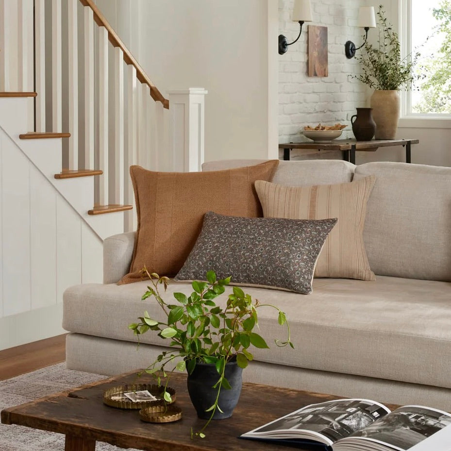 Terracotta Flange Edge Pillow