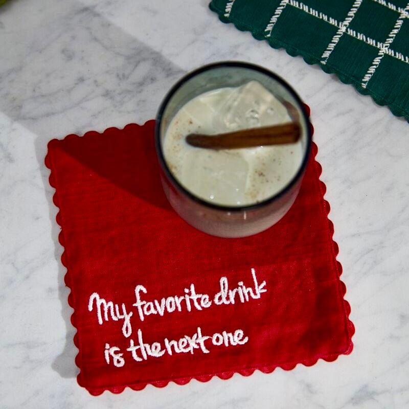 My Favorite Drink Cocktail Napkin