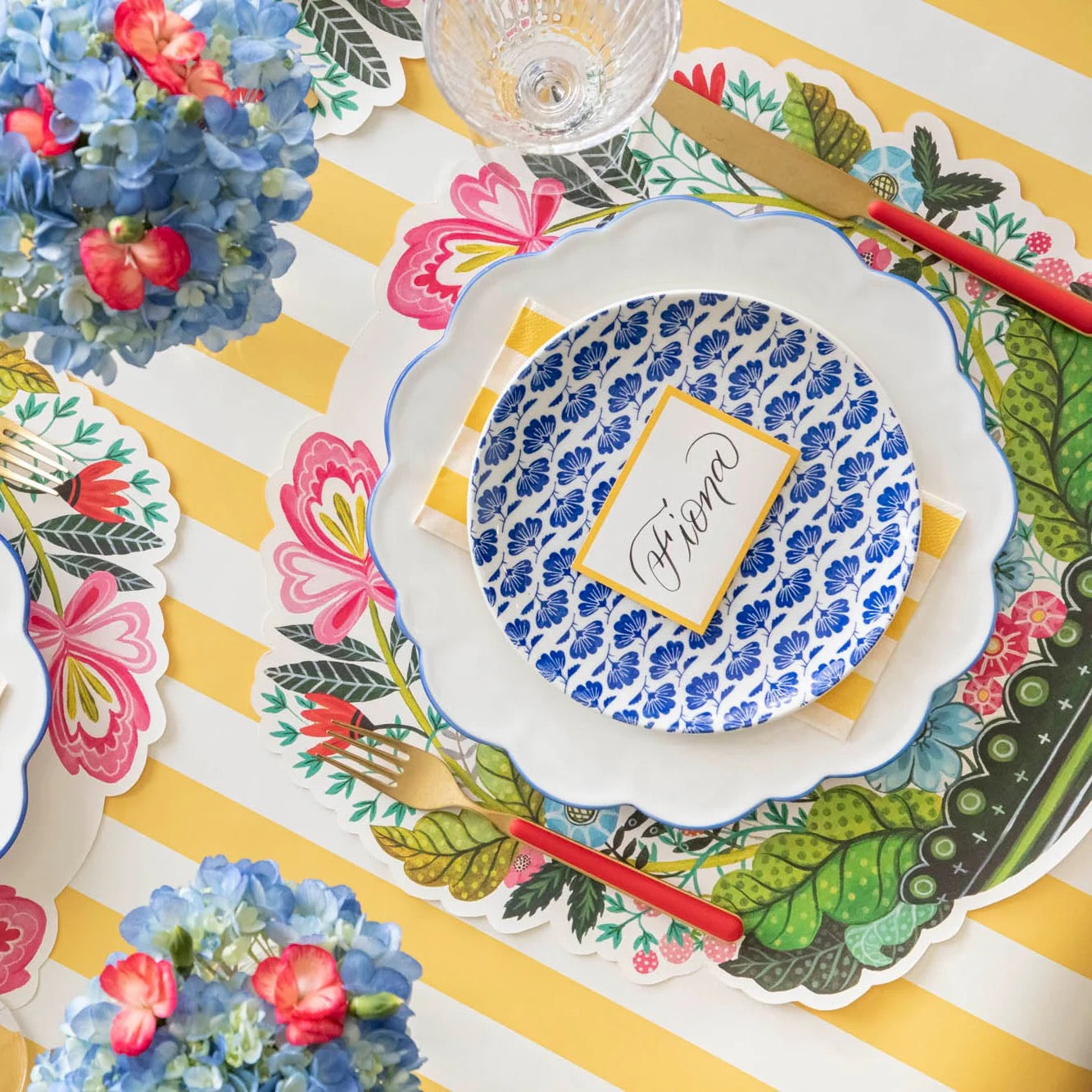 Vase Arrangement Placemat