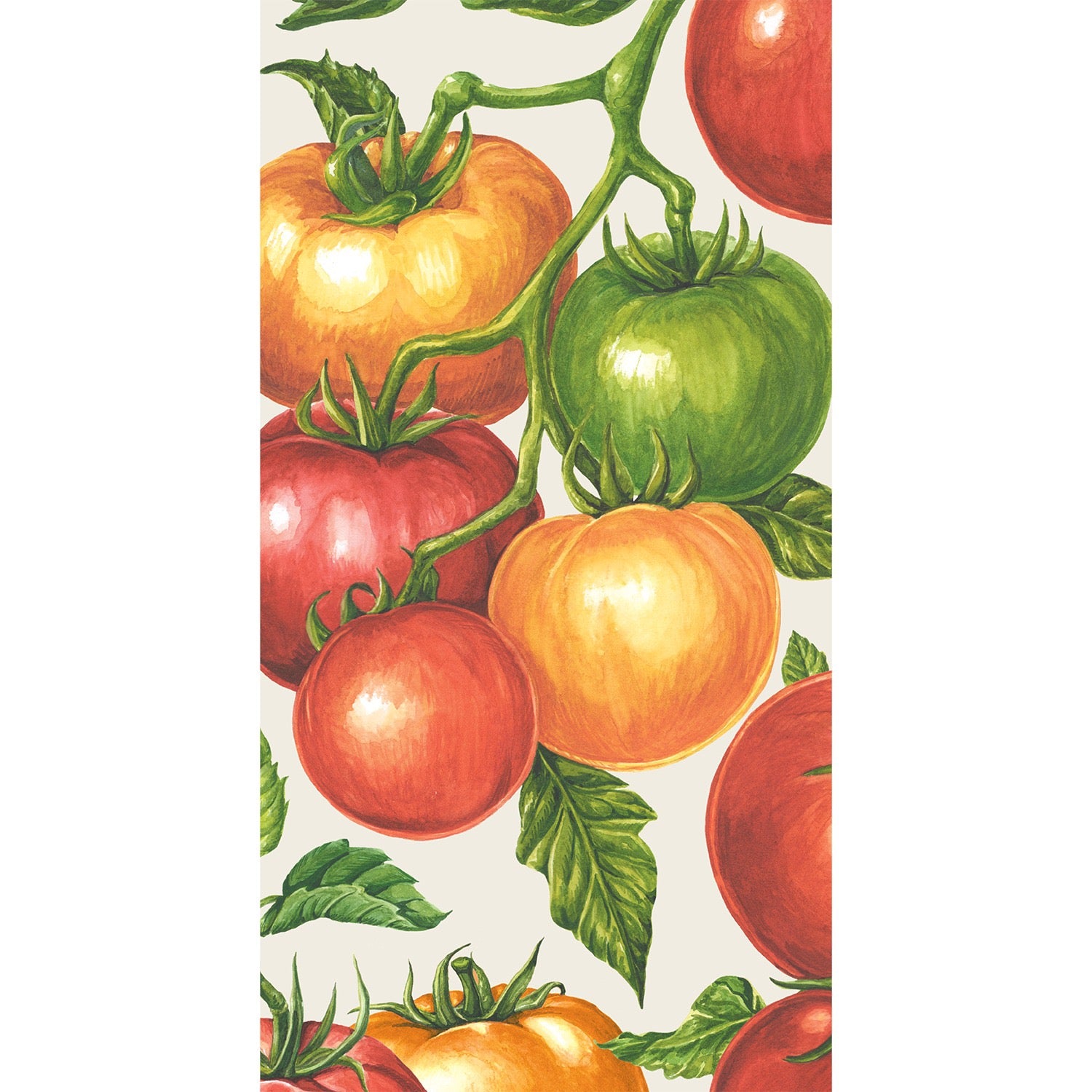 Tomato Guest Napkin - Pack of 16